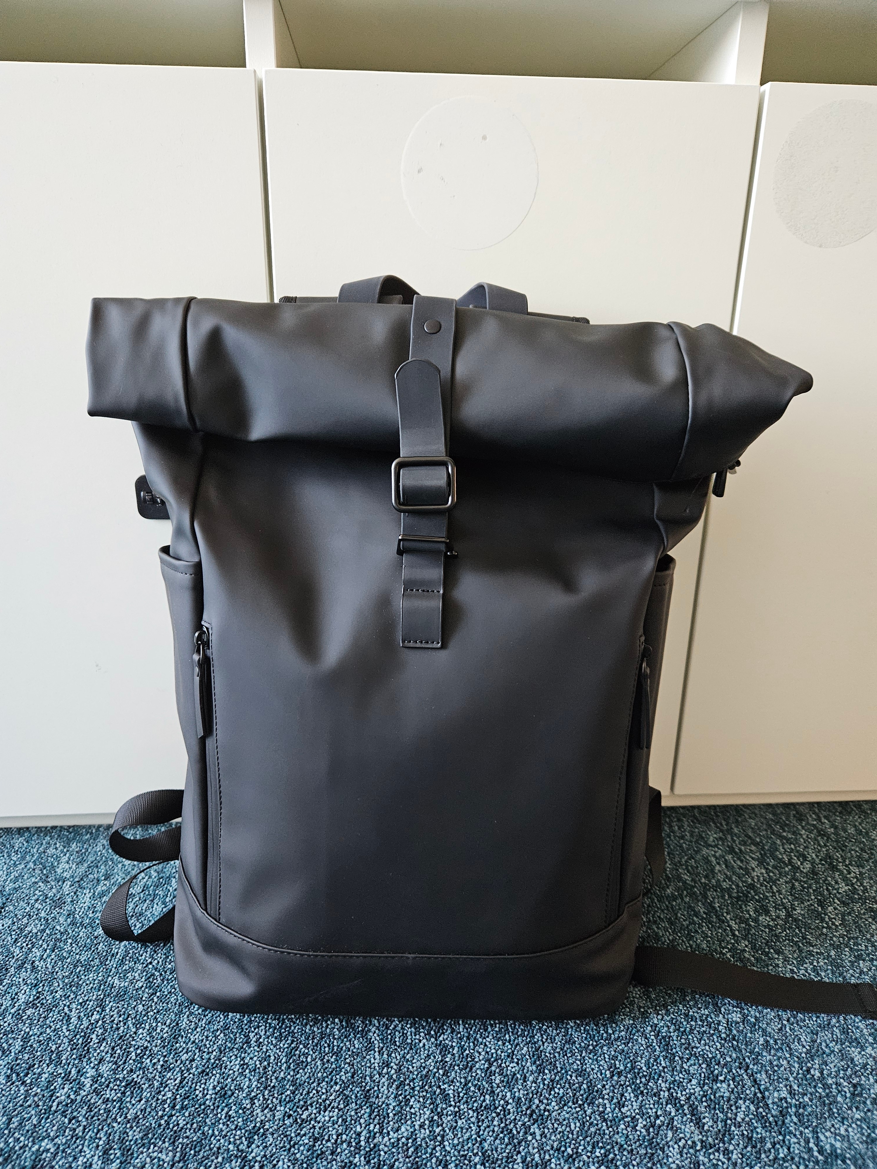 Rucsac multifunctional, laptop, impermeabil, office, business, albastru inchis, Obralix®