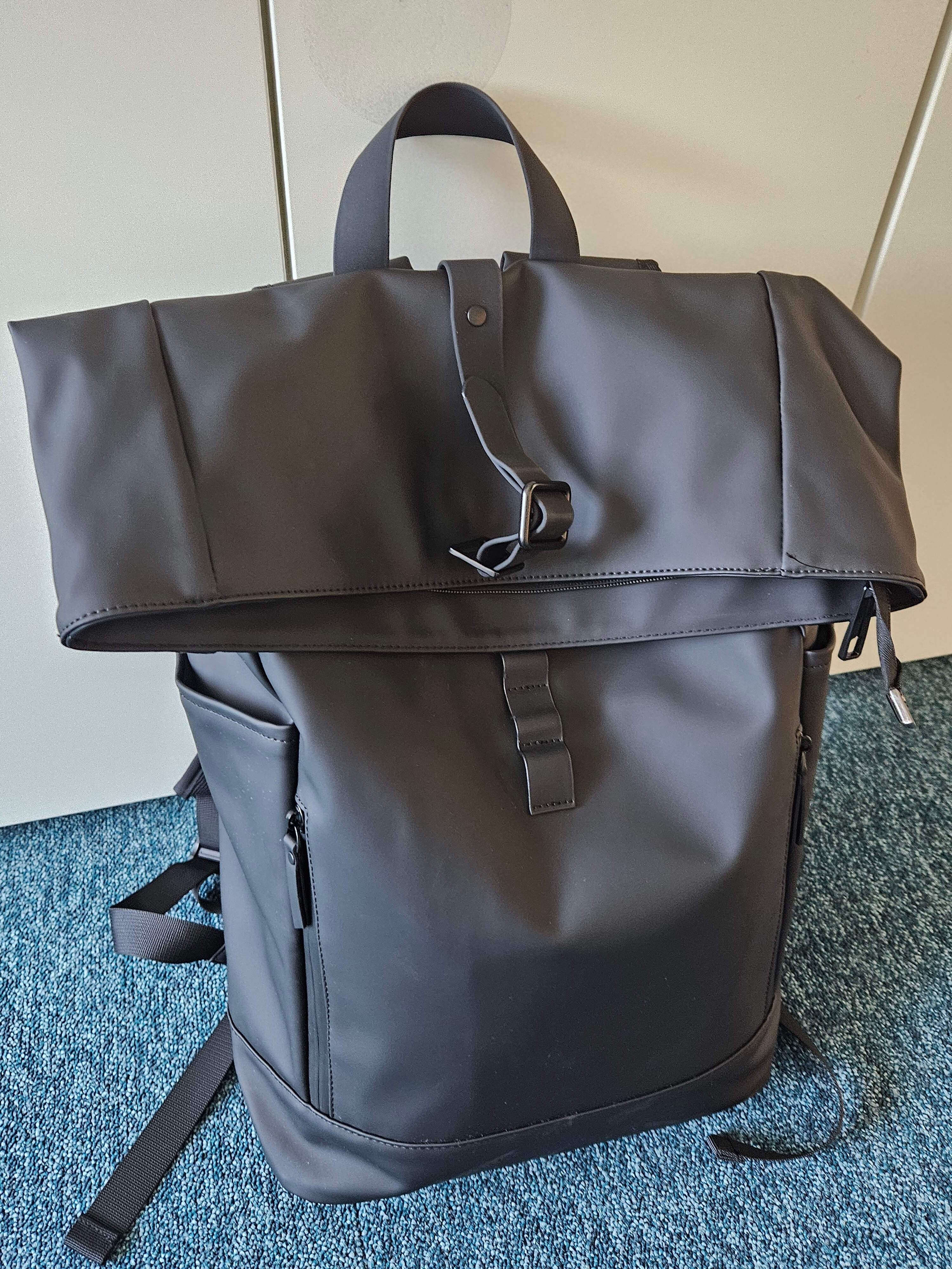 Rucsac multifunctional, laptop, impermeabil, office, business, albastru inchis, Obralix®