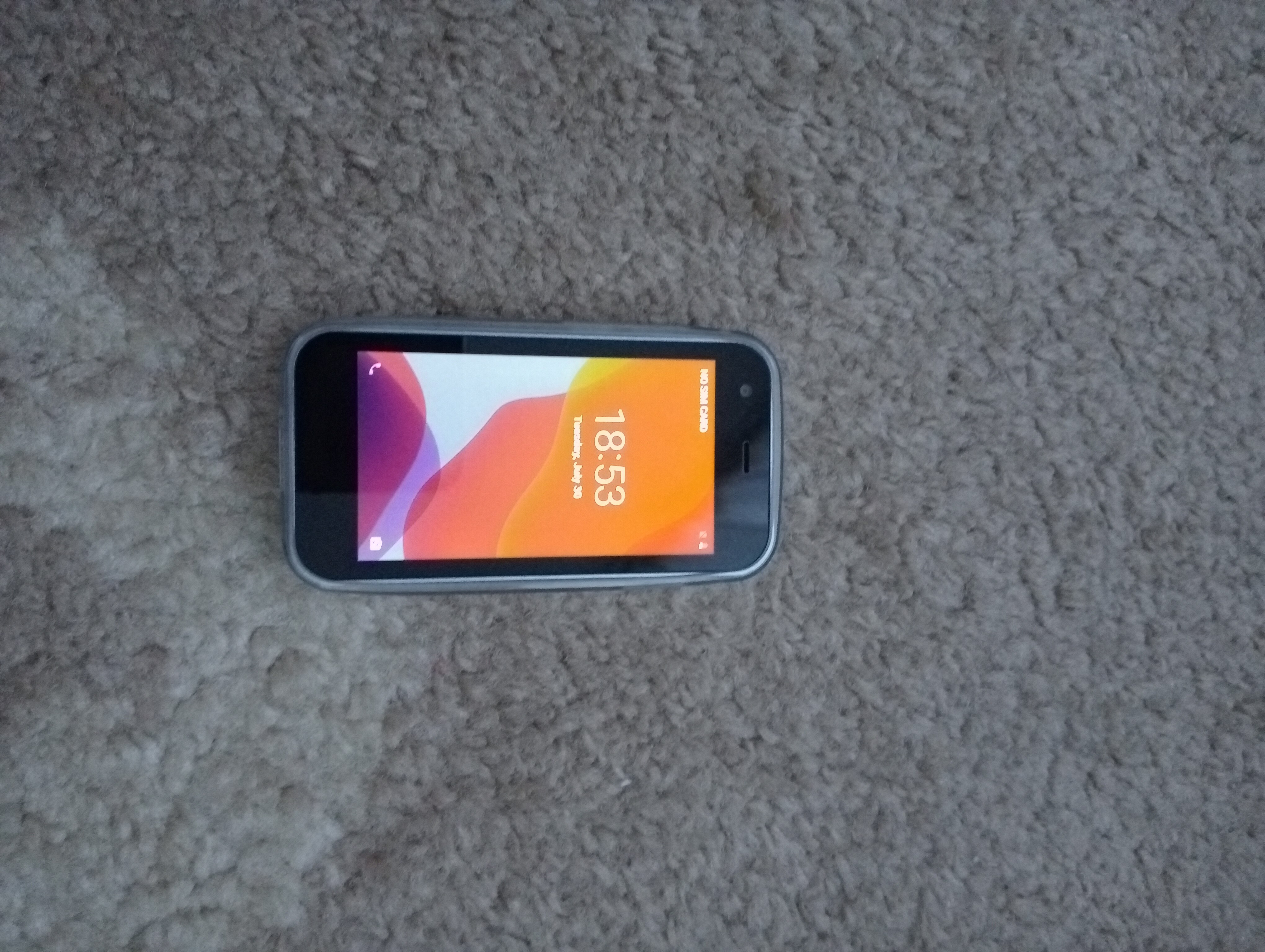 Smartphone XS15, Rainbuvvy, Android 8.1, 3 Inch, 2GB RAM, 16GB, Albastru