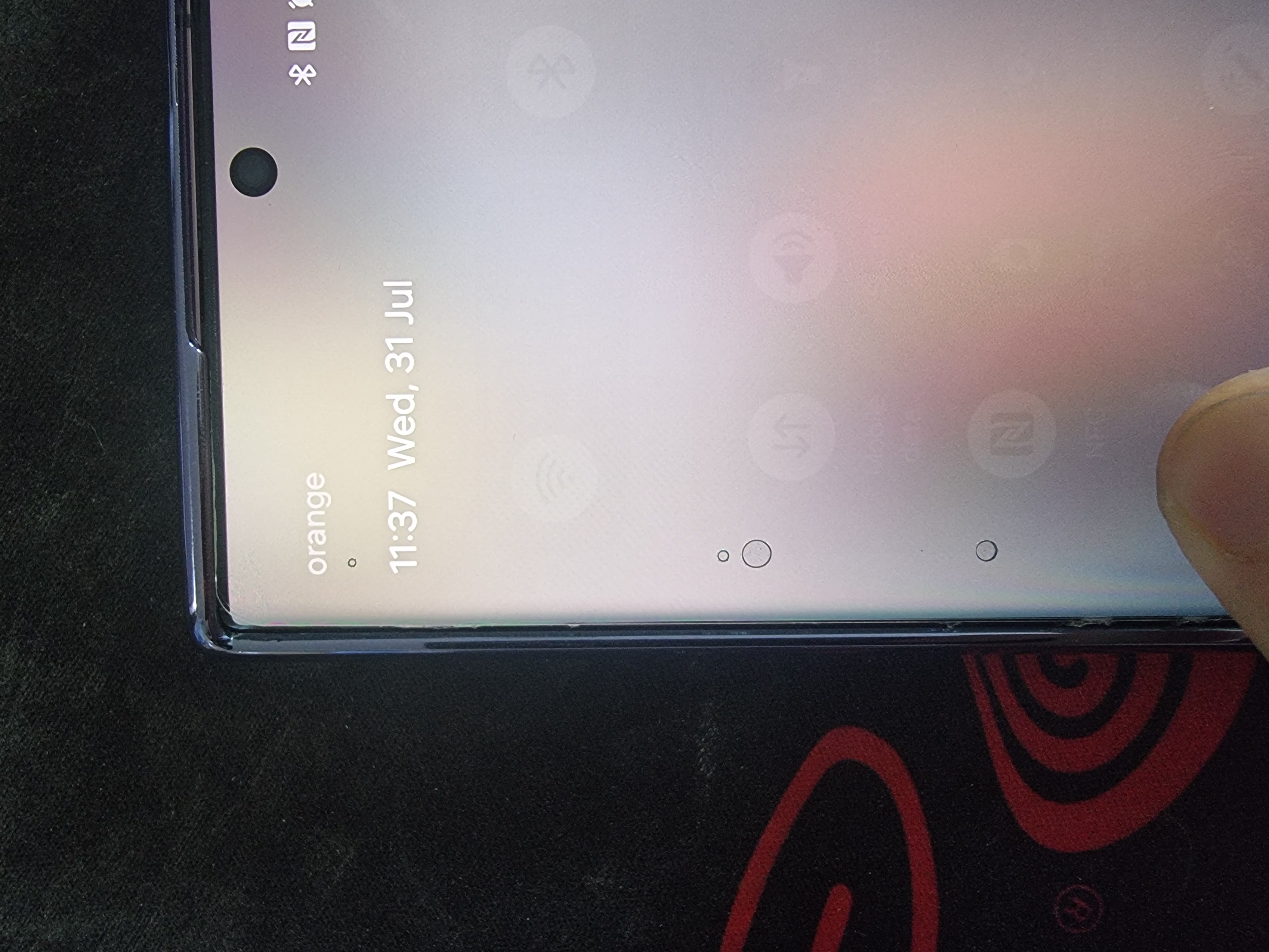 Folie sticla curbata pentru Samsung Galaxy S22 Ultra, Lito UV Glue, Transparenta