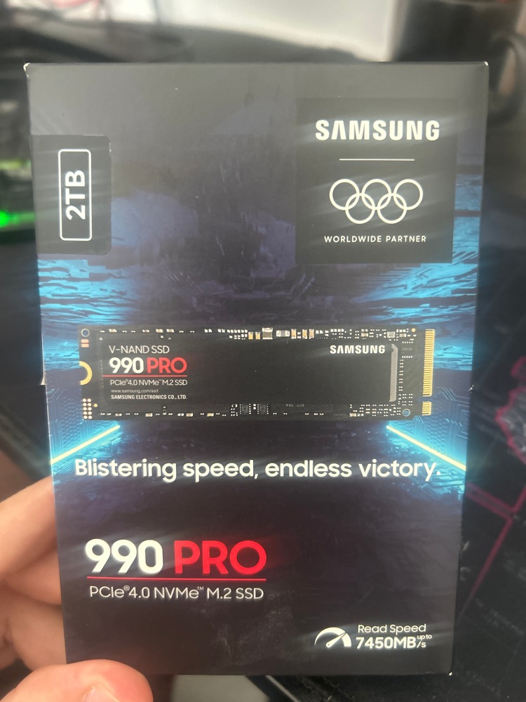 Solid State Drive (SSD) Samsung 990 PRO 2TB, PCIe Gen 4.0 x4, NVMe