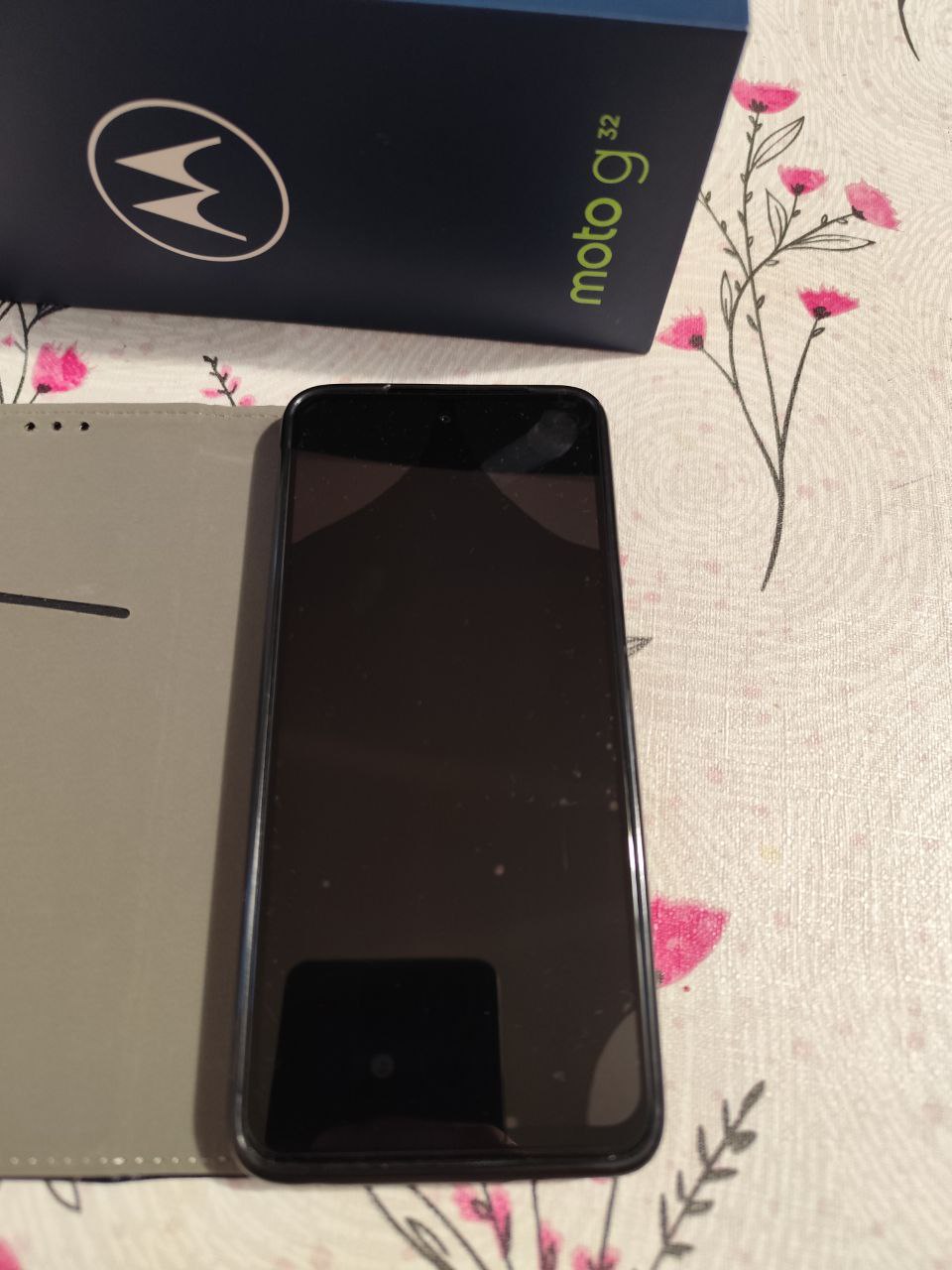 Folie de protectie tempered glass pentru Motorola Moto G32 full glue