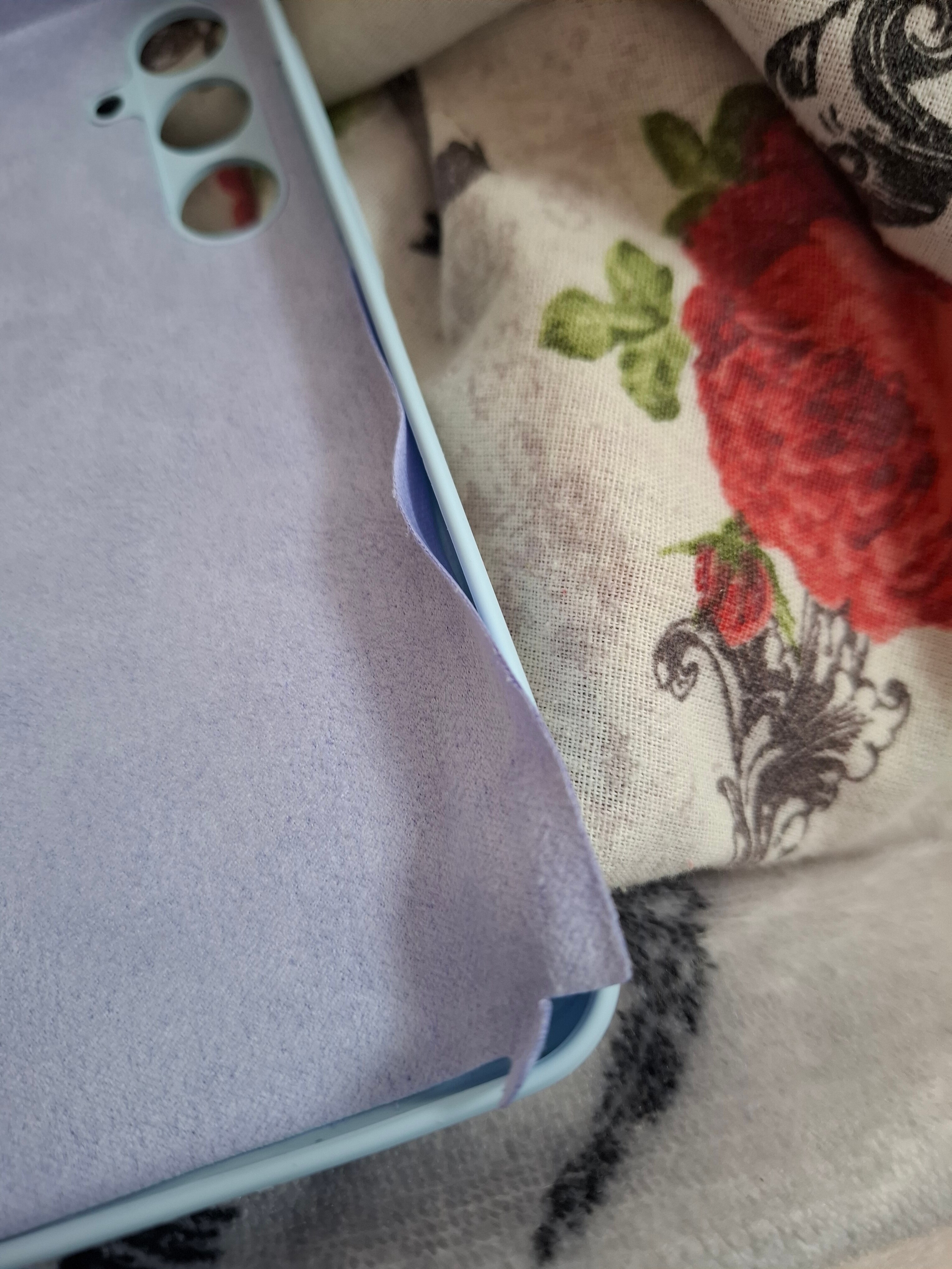 Husa pentru Samsung A55 5G Daden® Silicon Soft, Ultra Slim, Protectie sporita, Interior de microfibra, Lavanda