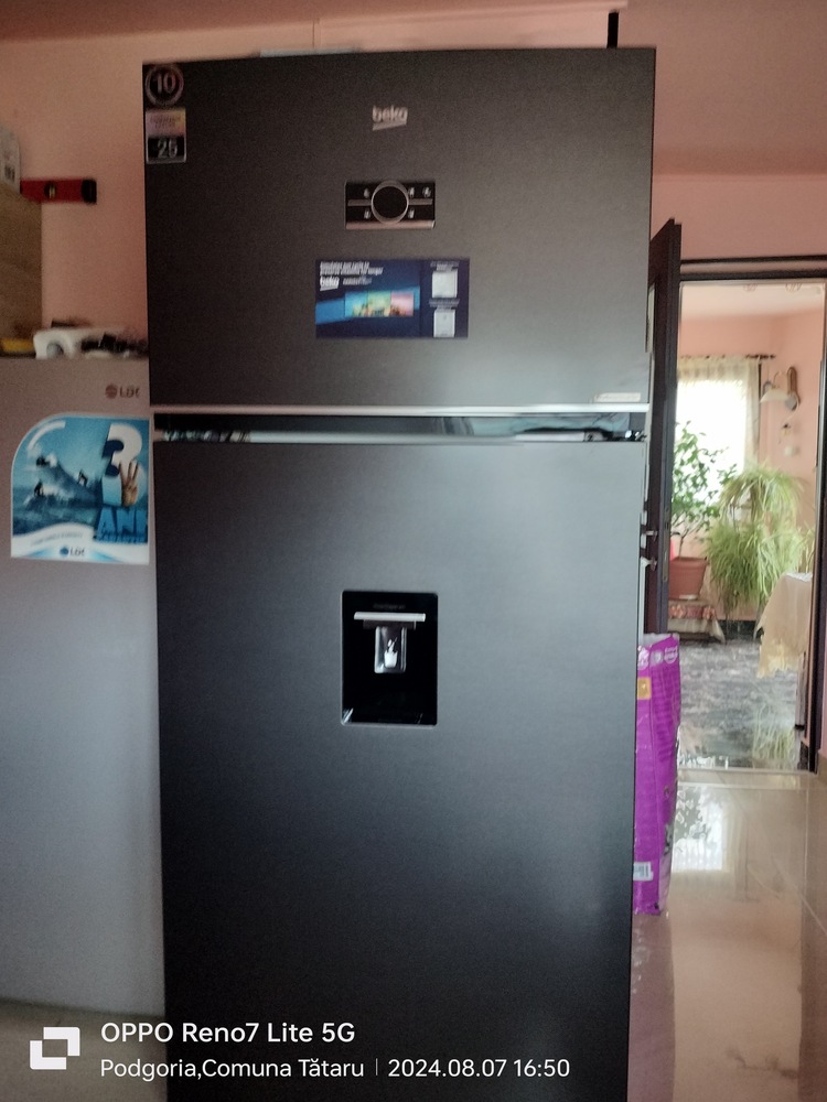 Frigider cu doua usi Beko RDNE650E40DZXBRN, 630 l,Neo Frost Dual