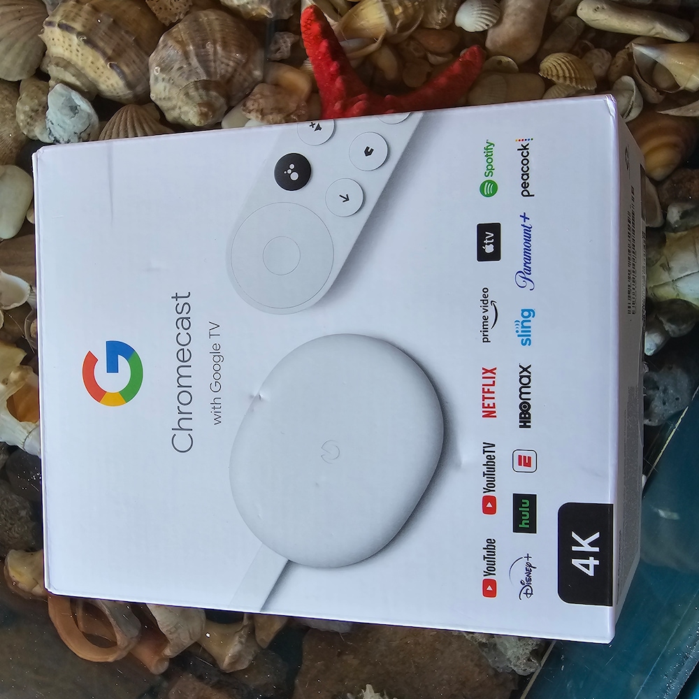 Google Chromecast TV, 4K, HDMI, Bluetooth, Wi-Fi, Alb - eMAG.ro