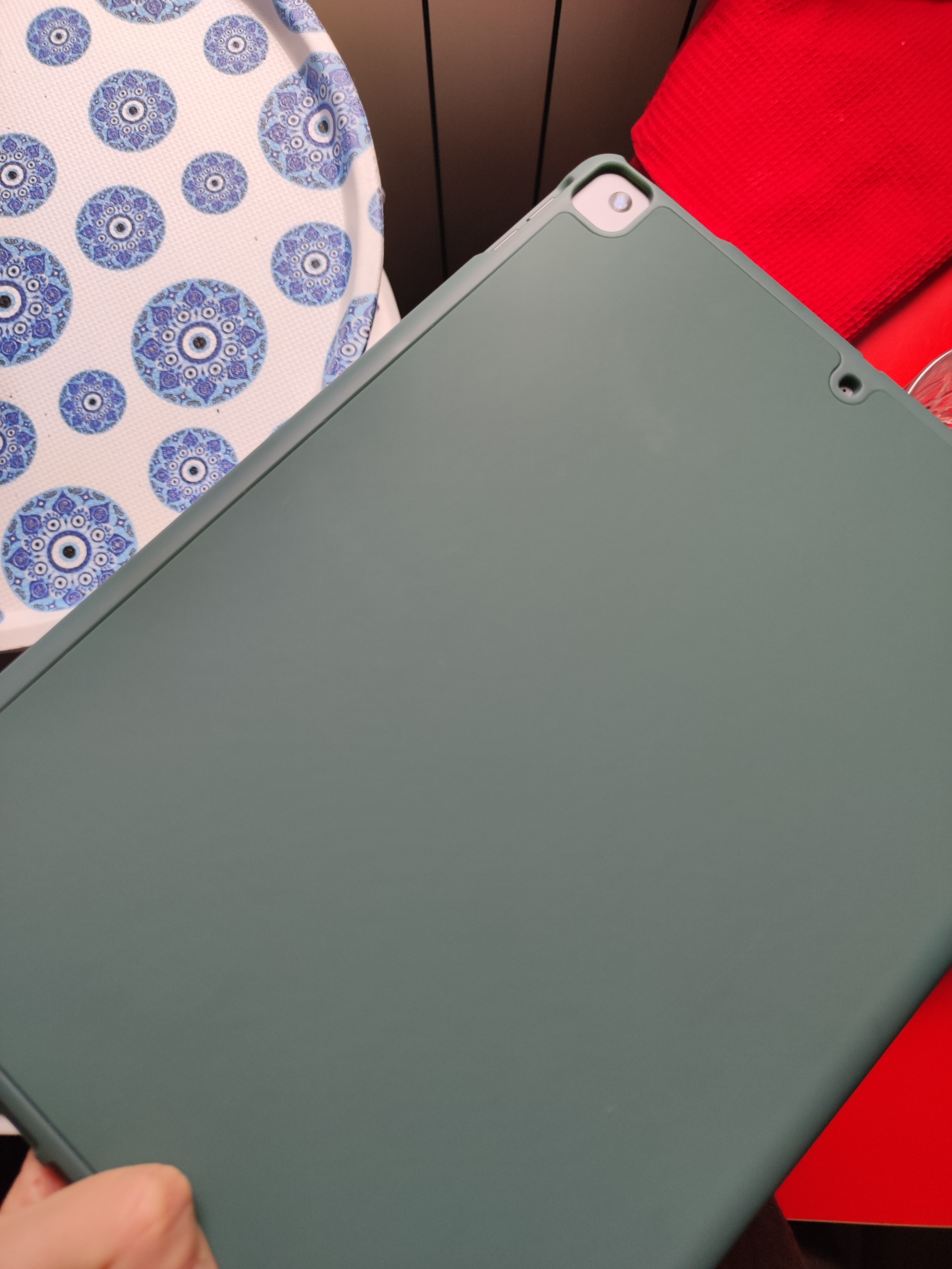 Husa tableta, Compatibil cu Apple iPad 9th/8th/7th generation, iPad Air 3, iPad Pro, 10,2/10,5'', Verde