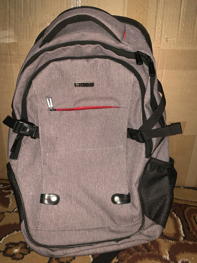 Rucsac latop Canyon Spacious 15.6", Dark Grey