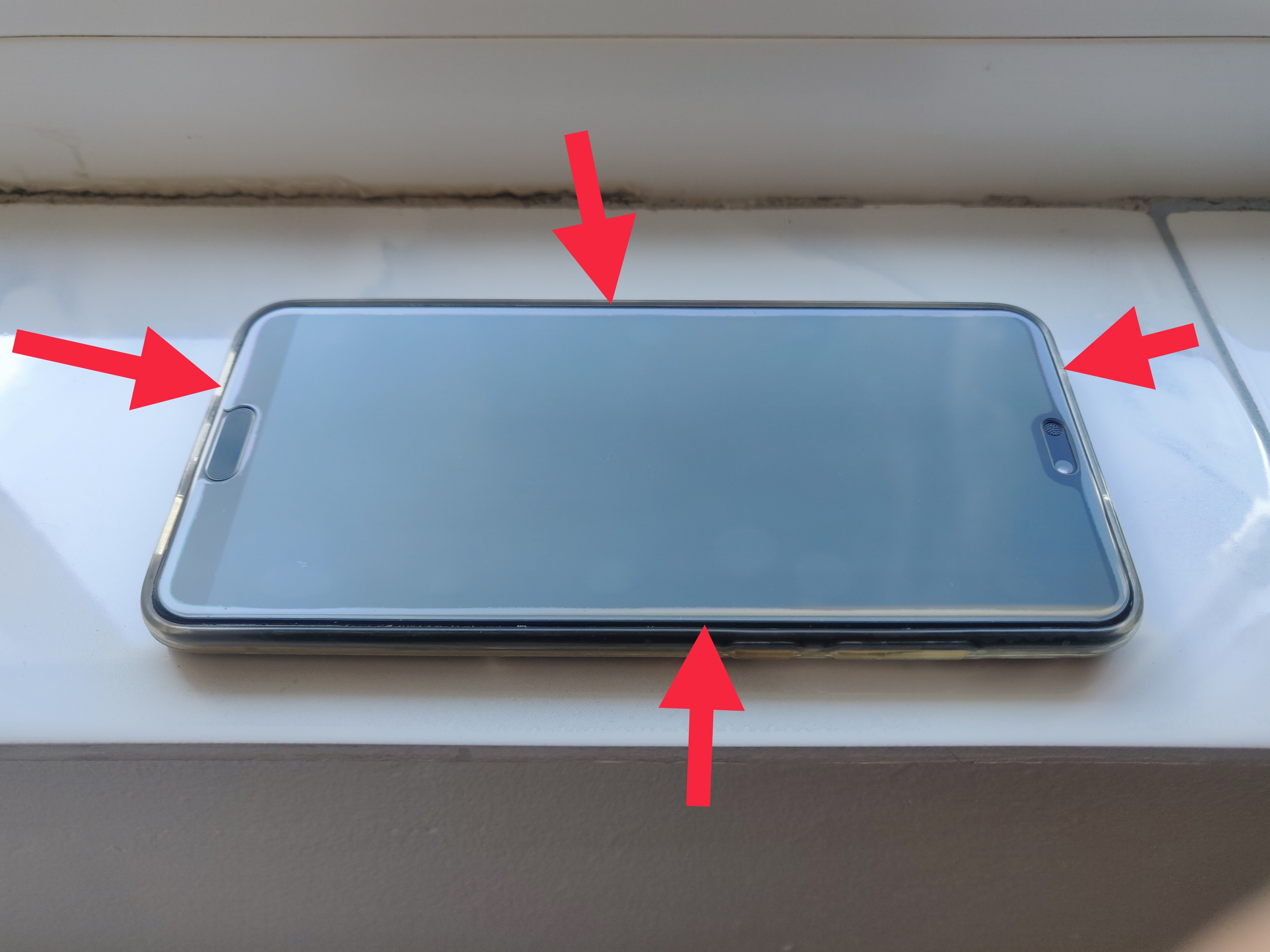 Folie sticla compatibila cu Huawei P20 Pro, 0.33mm, 9H, 2.5D, Transparent