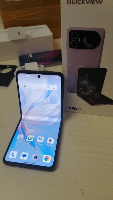 Telefon mobil Blackview Hero 10, Octa-core 2.2GHz, 6.9 inch, 2560x1080, 256GB, 12GB RAM, Dual SIM, 4G, Tri-Camera, Mov