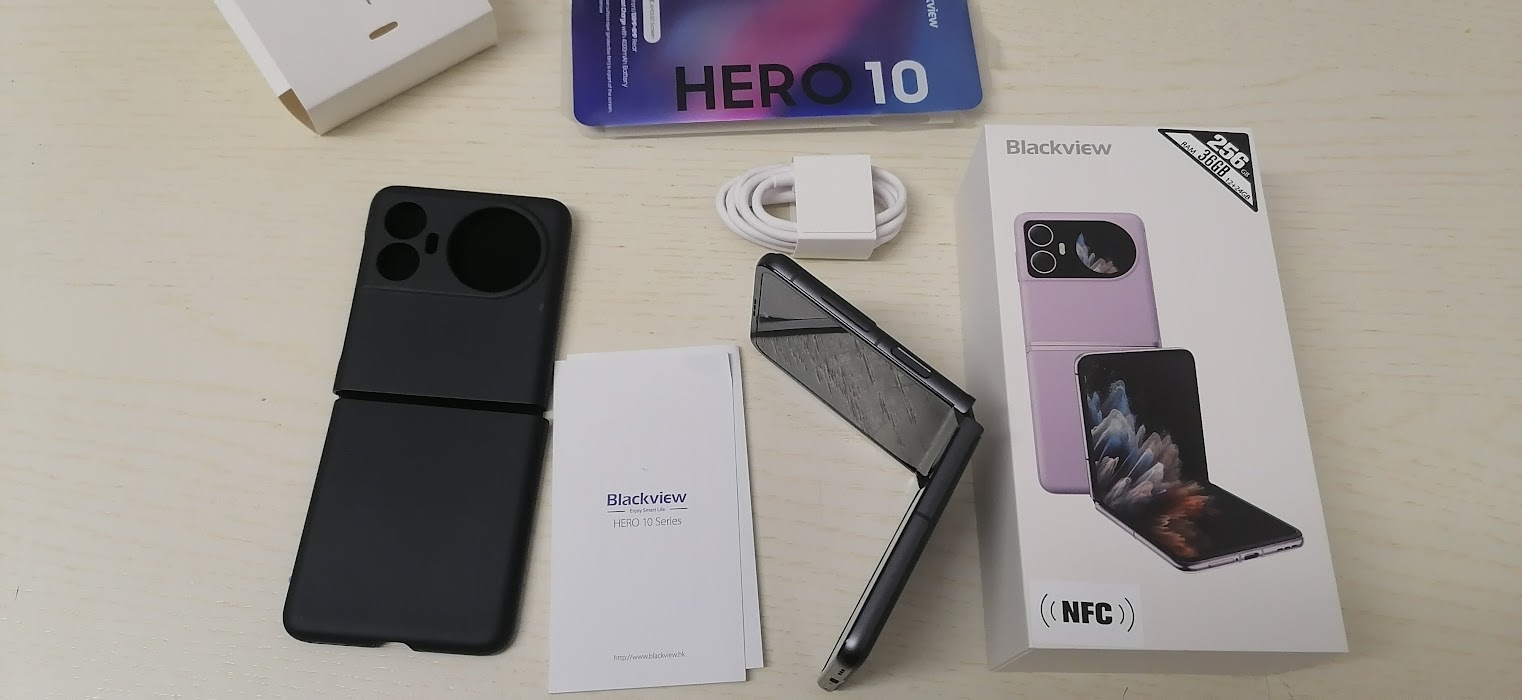 Telefon mobil Blackview Hero 10, Octa-core 2.2GHz, 6.9 inch, 2560x1080, 256GB, 12GB RAM, Dual SIM, 4G, Tri-Camera, Mov