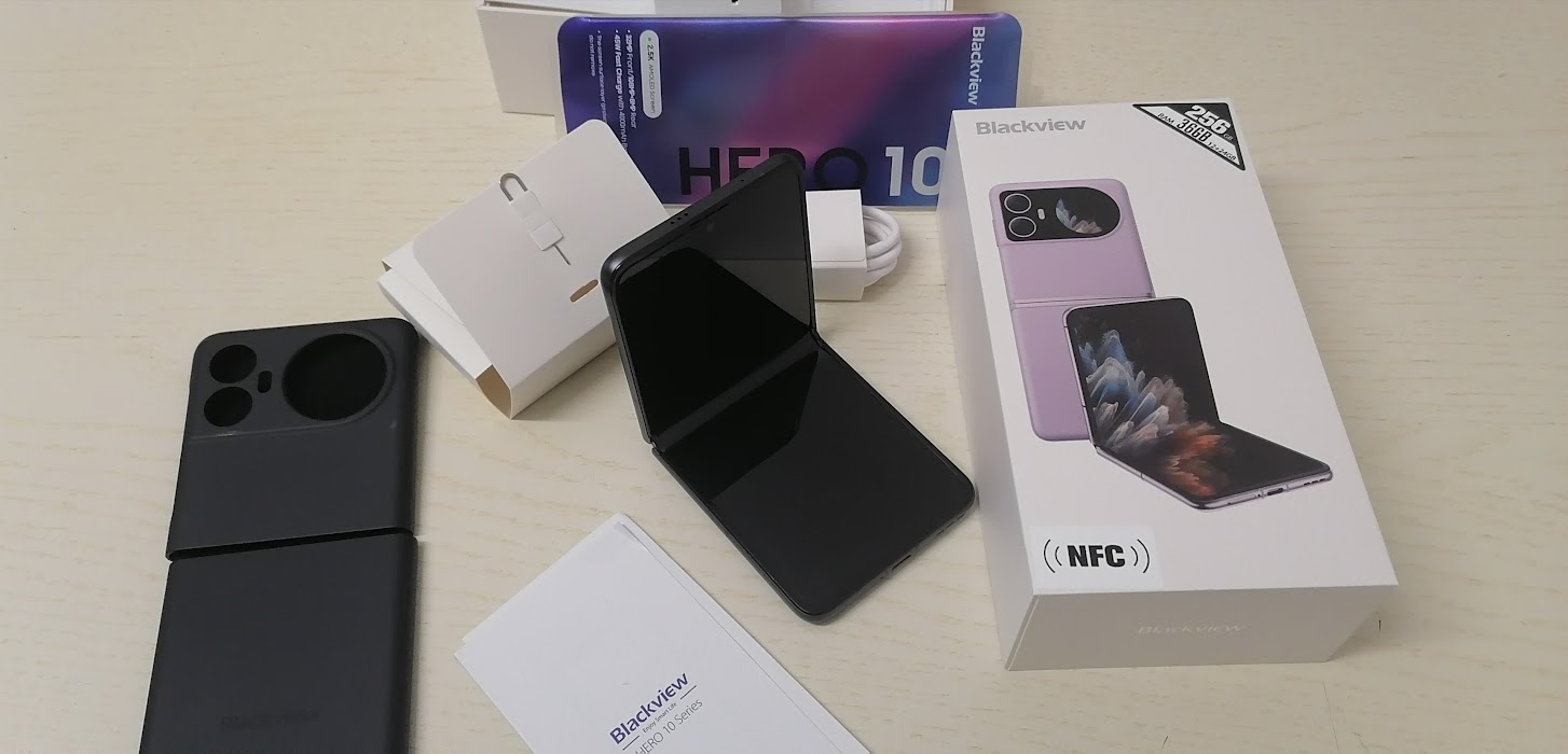 Telefon mobil Blackview Hero 10, Octa-core 2.2GHz, 6.9 inch, 2560x1080, 256GB, 12GB RAM, Dual SIM, 4G, Tri-Camera, Mov