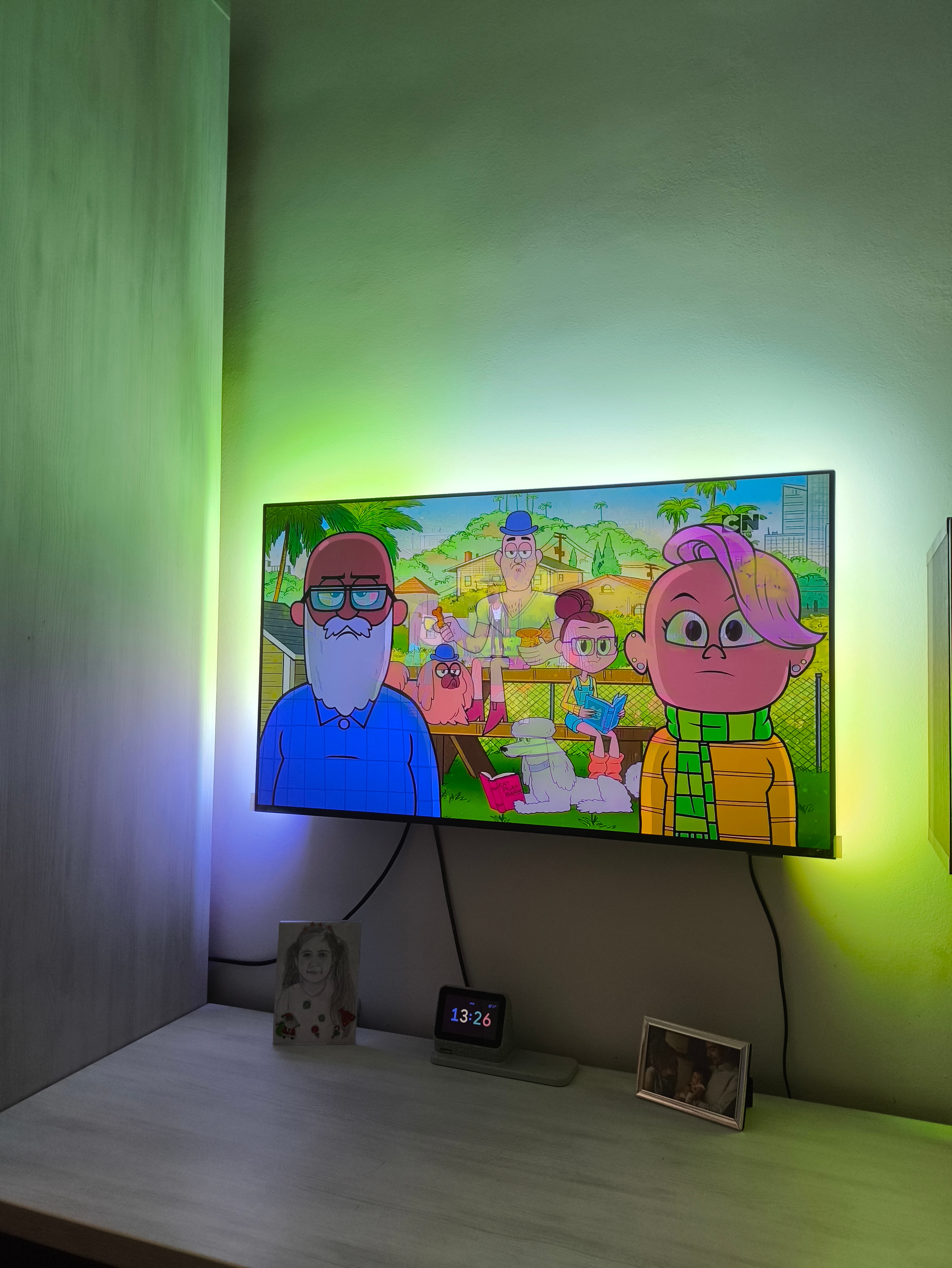 Televizor Philips Ambilight OLED 77OLED818, 194 cm, Google TV, 4K Ultra HD, 100 Hz, Clasa G