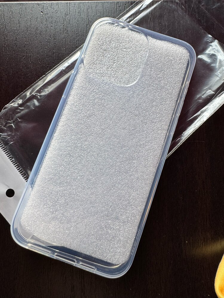 Husa pentru iPhone 15 Pro Max, Silicon Transparent, BzStore