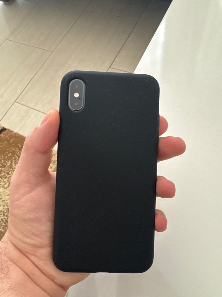 Husa CASEY STUDIOS™ pentru Apple iPhone XS Max, Soft Silicone Premium, Microfibra in Interior, Light Purple, de Protectie, Ultra Slim, pentru Incarcare Wireless, Margini Ridicate pentru Protectia Ecranului si a Camerelor