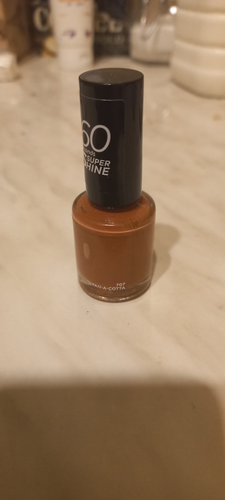 Lac de unghii Rimmel 60 Seconds Super Shine 708 Kissin The Nude, 8