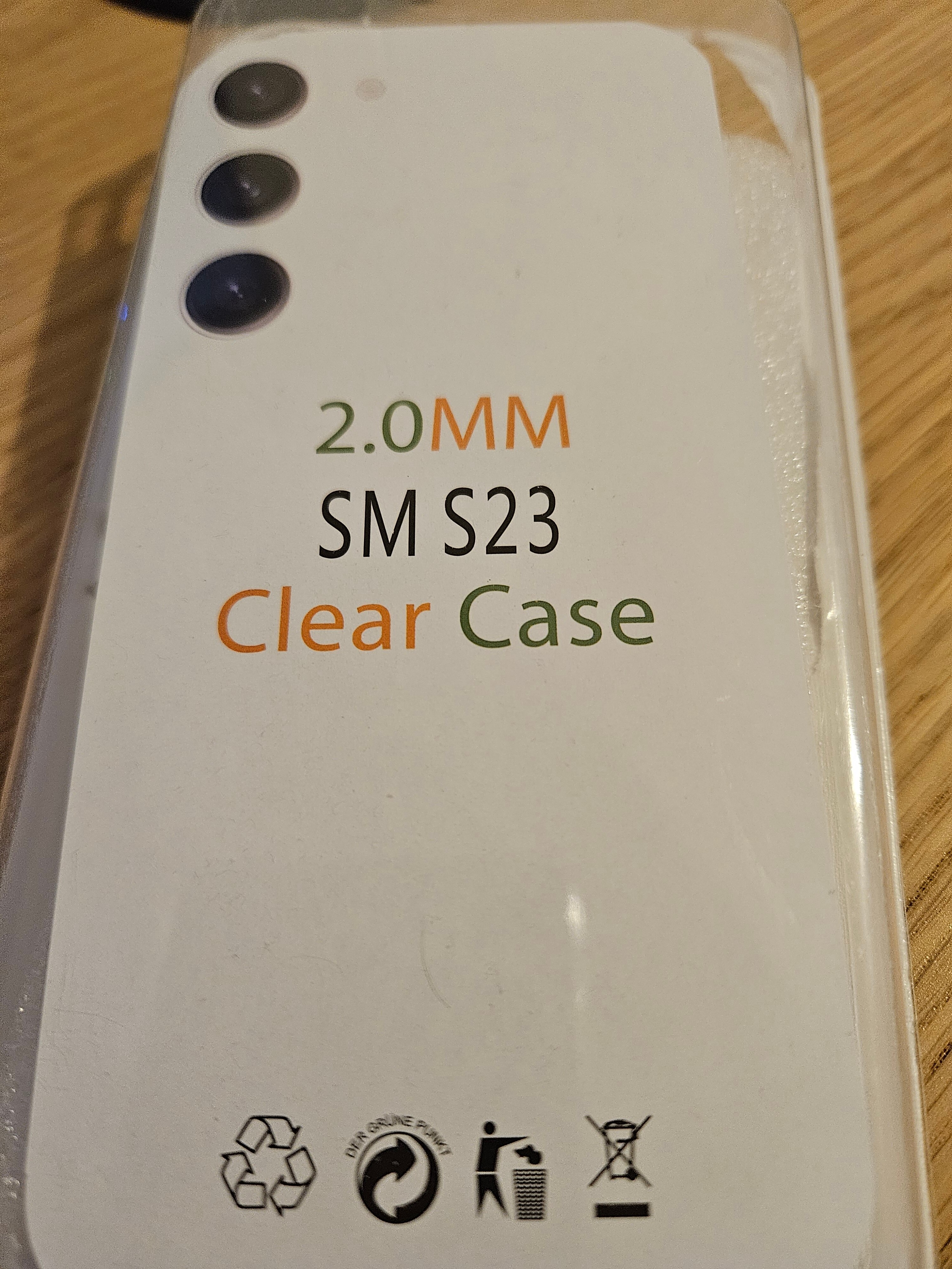 Husa Daden® Transparent Clear pentru Samsung S23, Protectie Camera, Antisoc, Transparenta