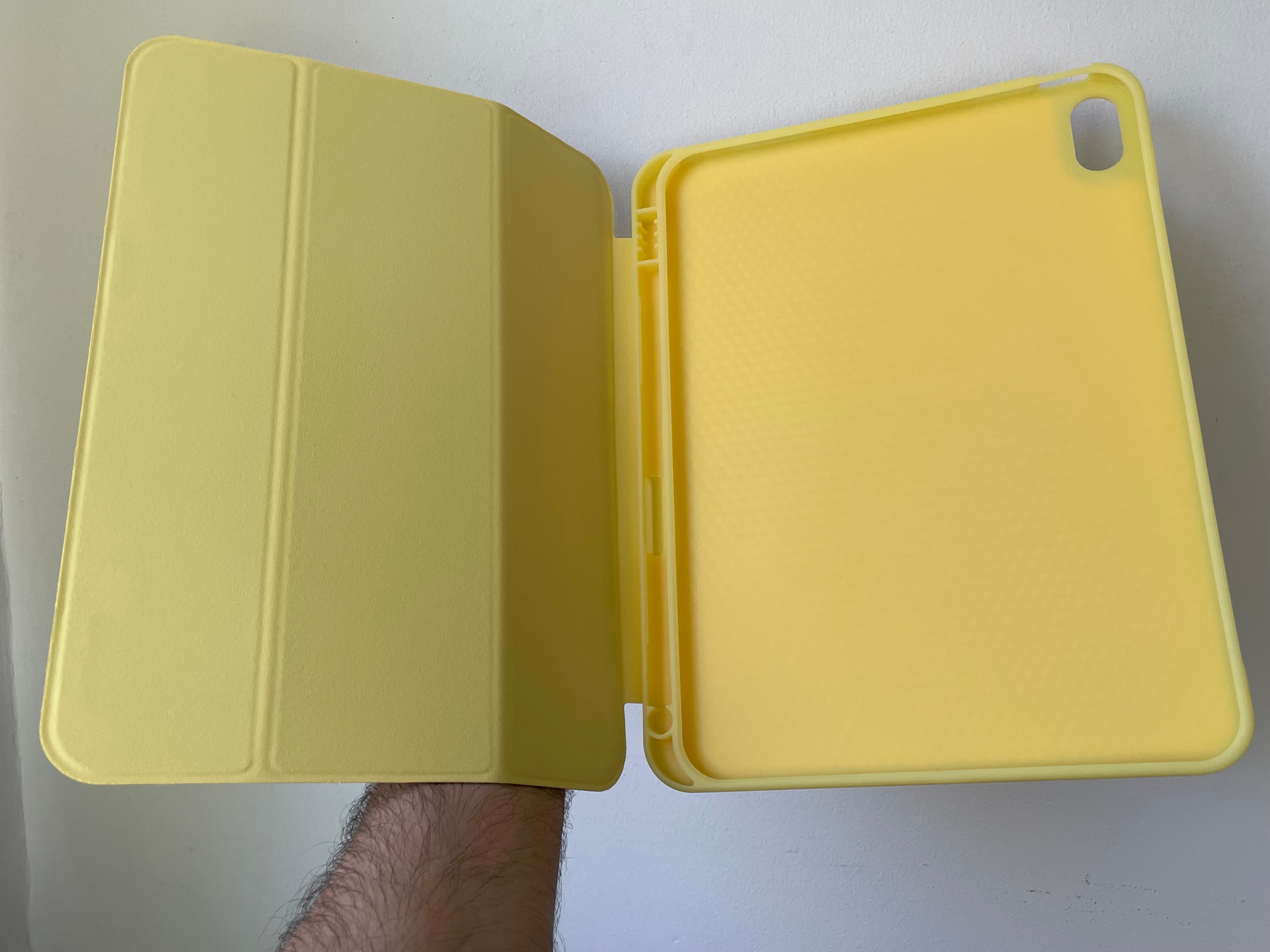 Husa Tech-Protect Smartcase Pen compatibila cu iPad 10.9 inch 2022 Yellow