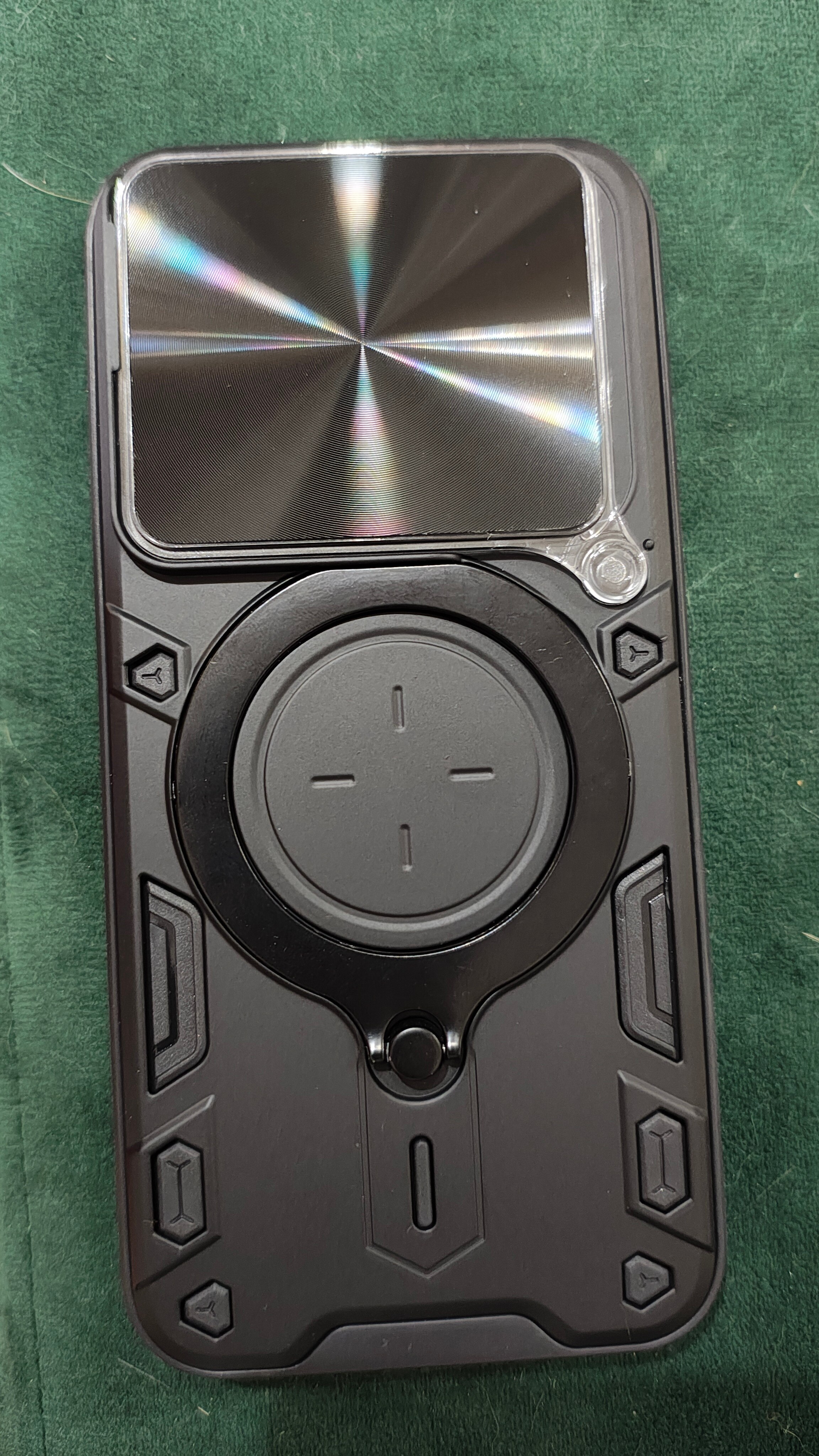 Husa pentru Huawei Pura 70, cu inel magnetic si suport ajustabil, protectie completa camera, SKDR SafeCover - Rosu