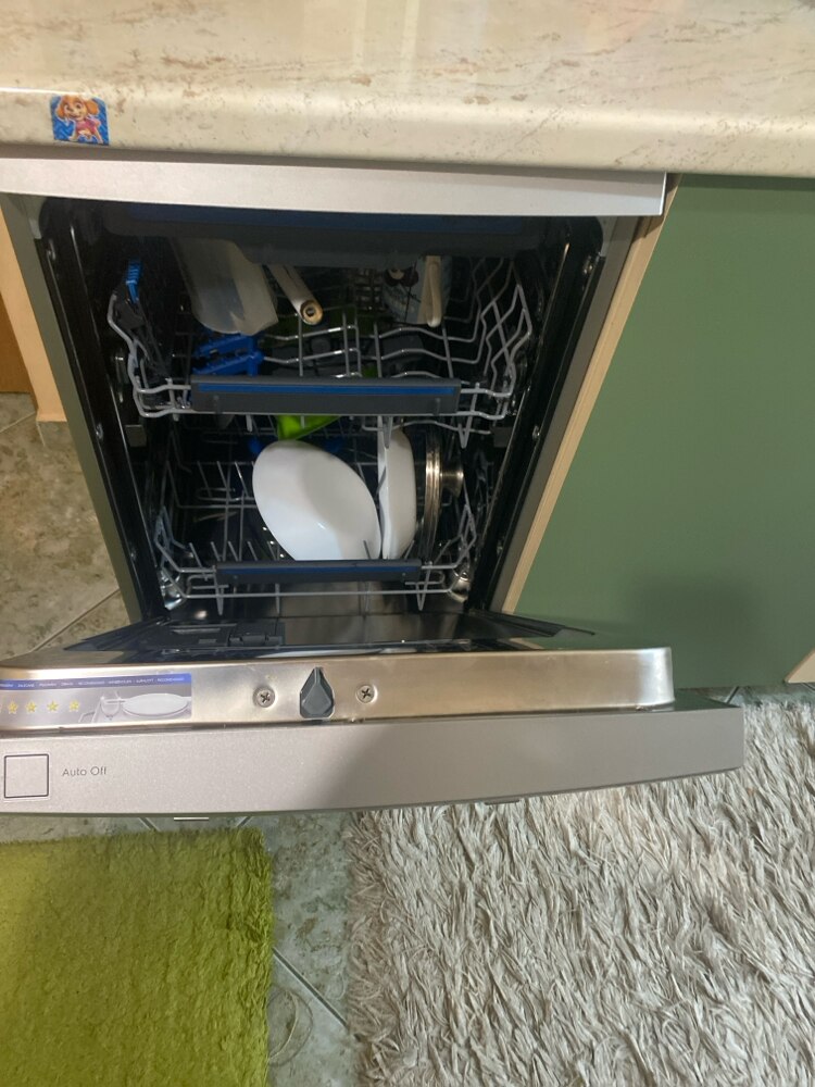 RESIGILAT: Masina de spalat vase Electrolux ESG43310SX, 10 seturi, 8 programe, Clasa D, Motor Inverter, Display LED, 45 cm, Inox