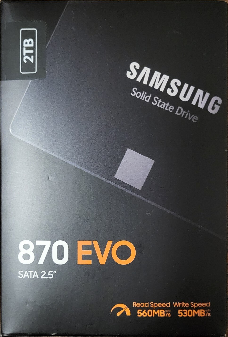 内蔵型SSD SAMSUNG SSD 870 EVO 2TB MZ-77E2T0B/IT Solid State Drive (SSD) Samsung 870 EVO, 2TB, 2.5