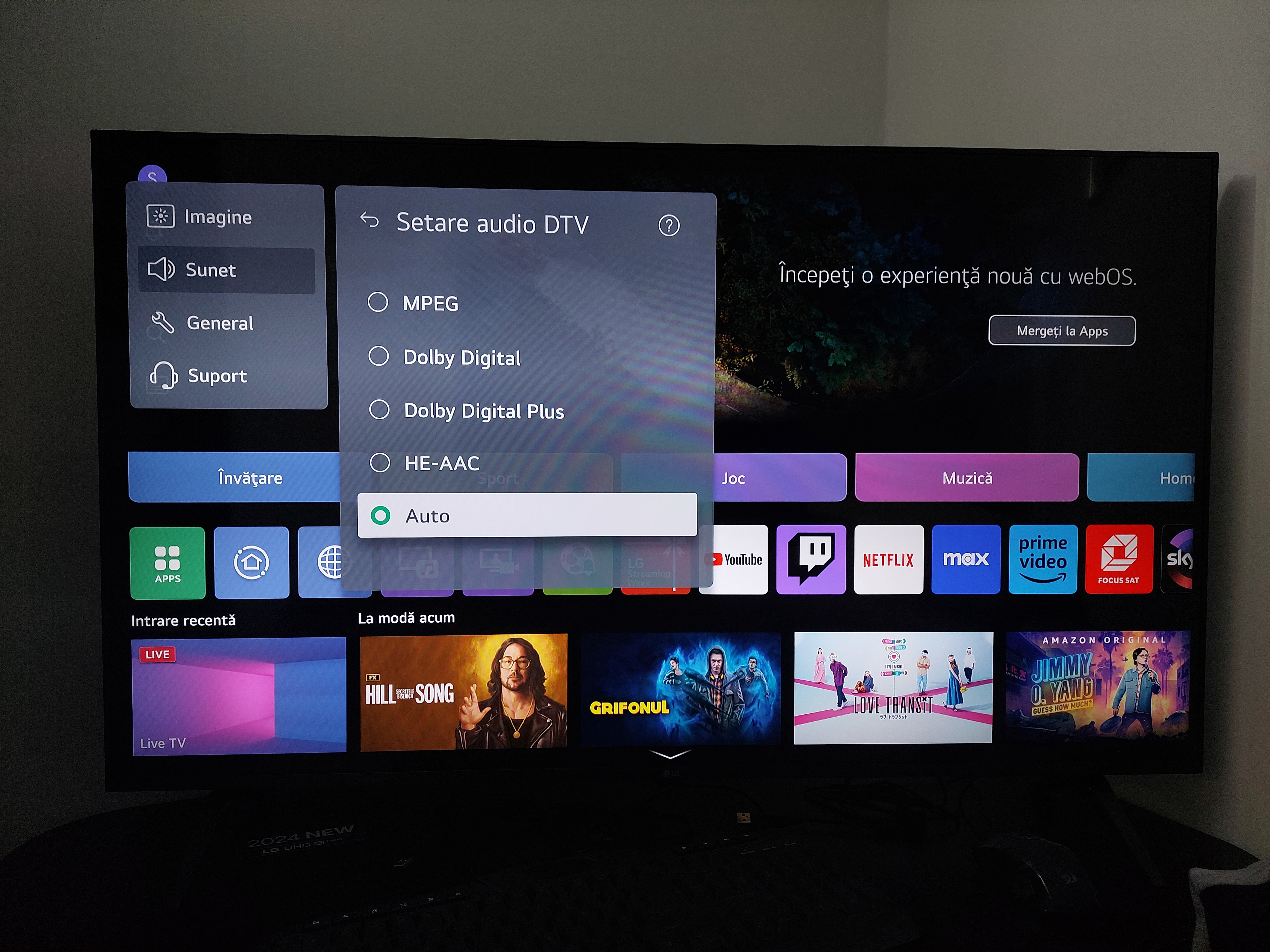 Televizor LG LED 43UT80003LA, 108 cm, Smart, 4K Ultra HD, Clasa G