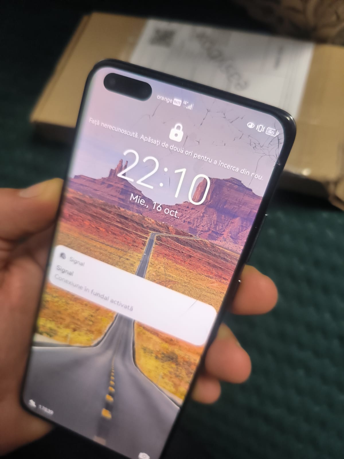Folie Sticla CASEY STUDIOS™ compatibila cu Huawei P40 Pro / P40 Pro Plus, Full Cover 3D, Full Glue, Duritate Militara, Ultra HD, Anti Zgarieturi, Anti Socuri, Margini Negre