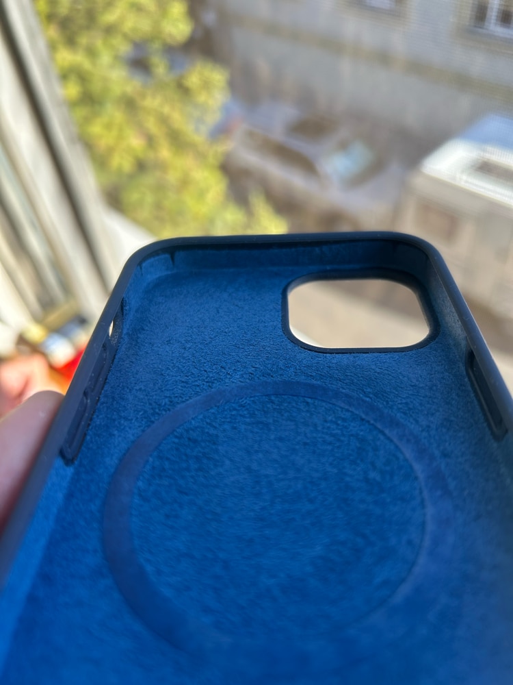 Husa de protectie A+ pentru iPhone 14, magnetic, silicon, portocaliu