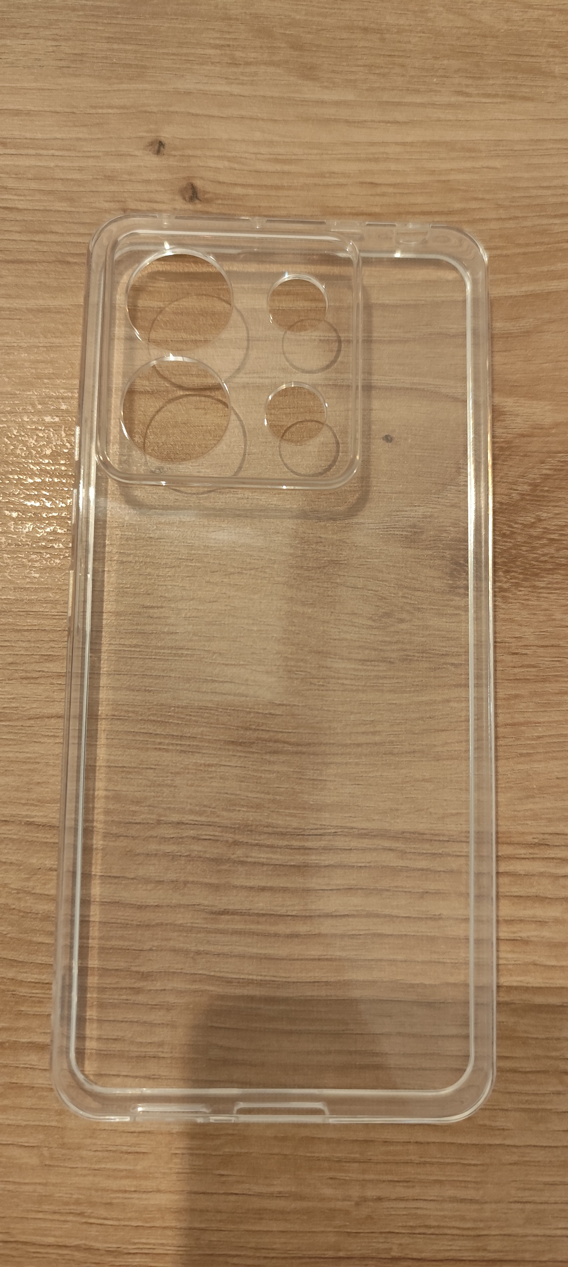 Husa pentru Xiaomi Redmi Note 13 Pro 5G, Accesorio Clear Silicone, Transparent