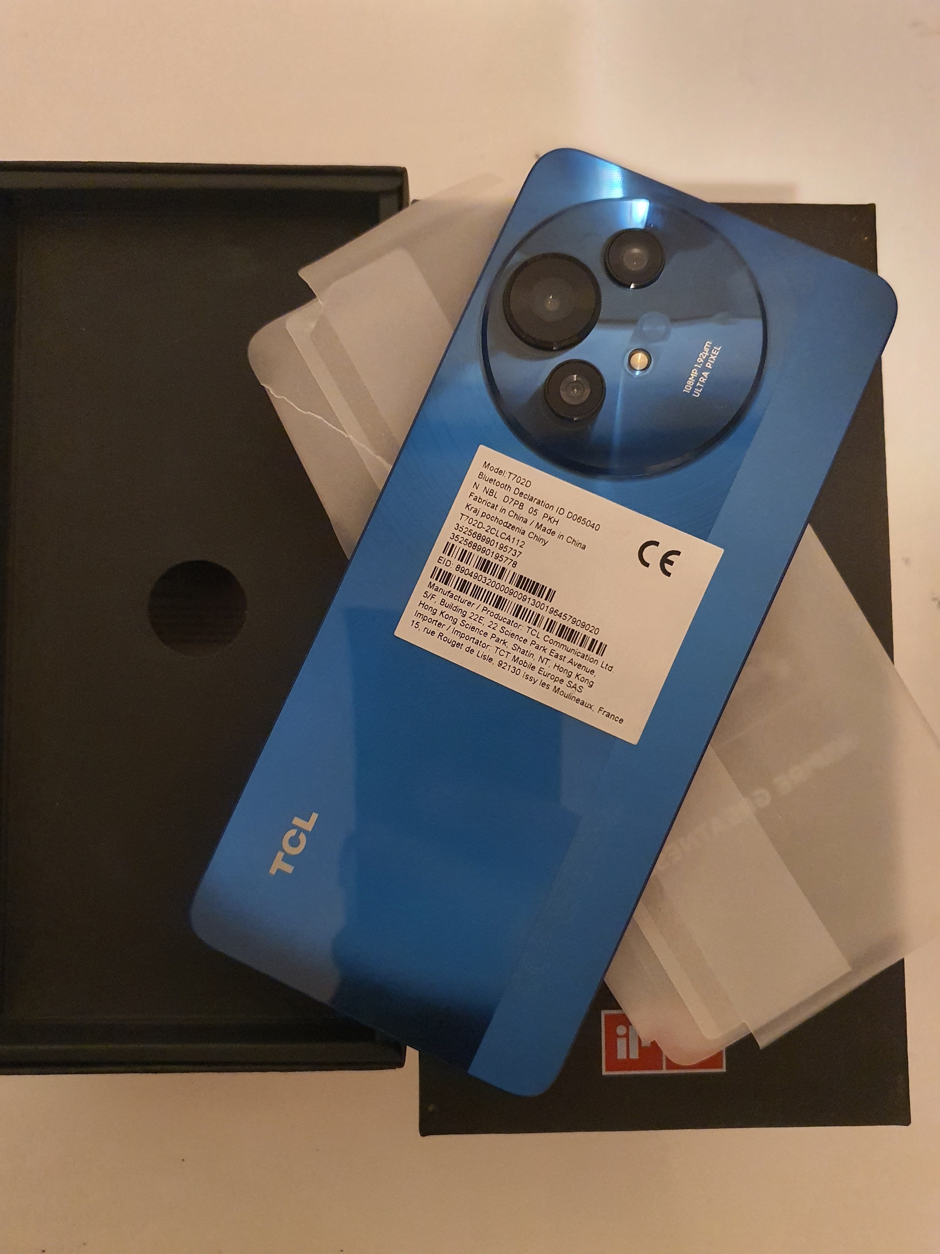Telefon mobil TCL 50 NXTPaper, 8GB RAM, 256GB, 5G, Blue