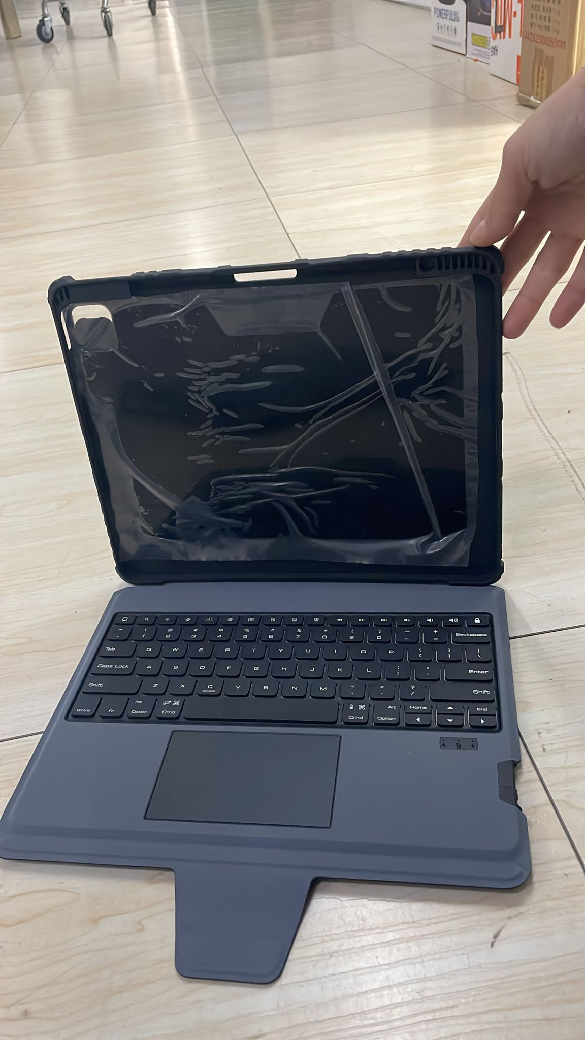 Husa tableta cu tastatura, Nillkin Combo, pentru iPad Pro 12.9