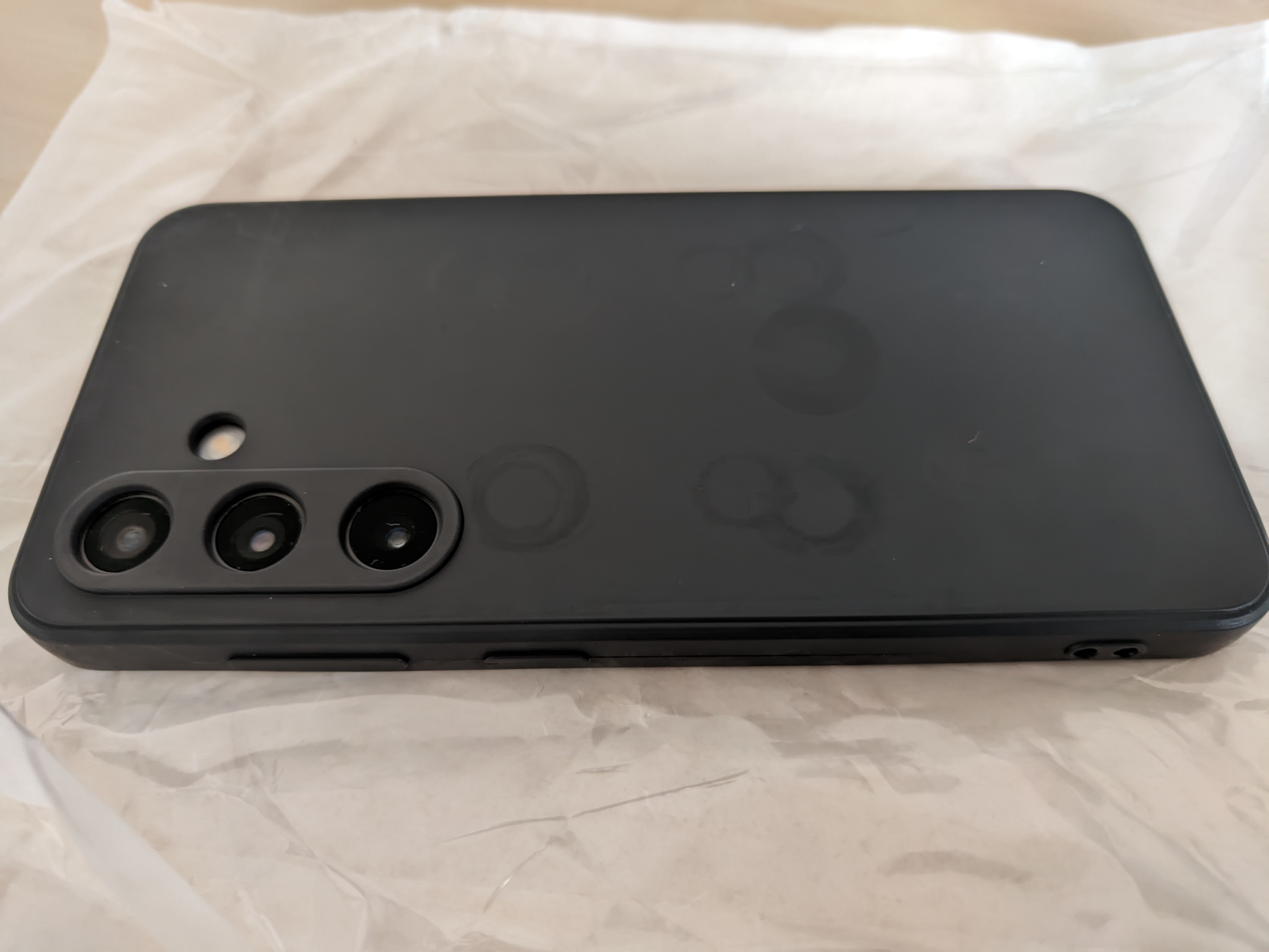 Husa din silicon pentru Samsung Galaxy S24, albastru