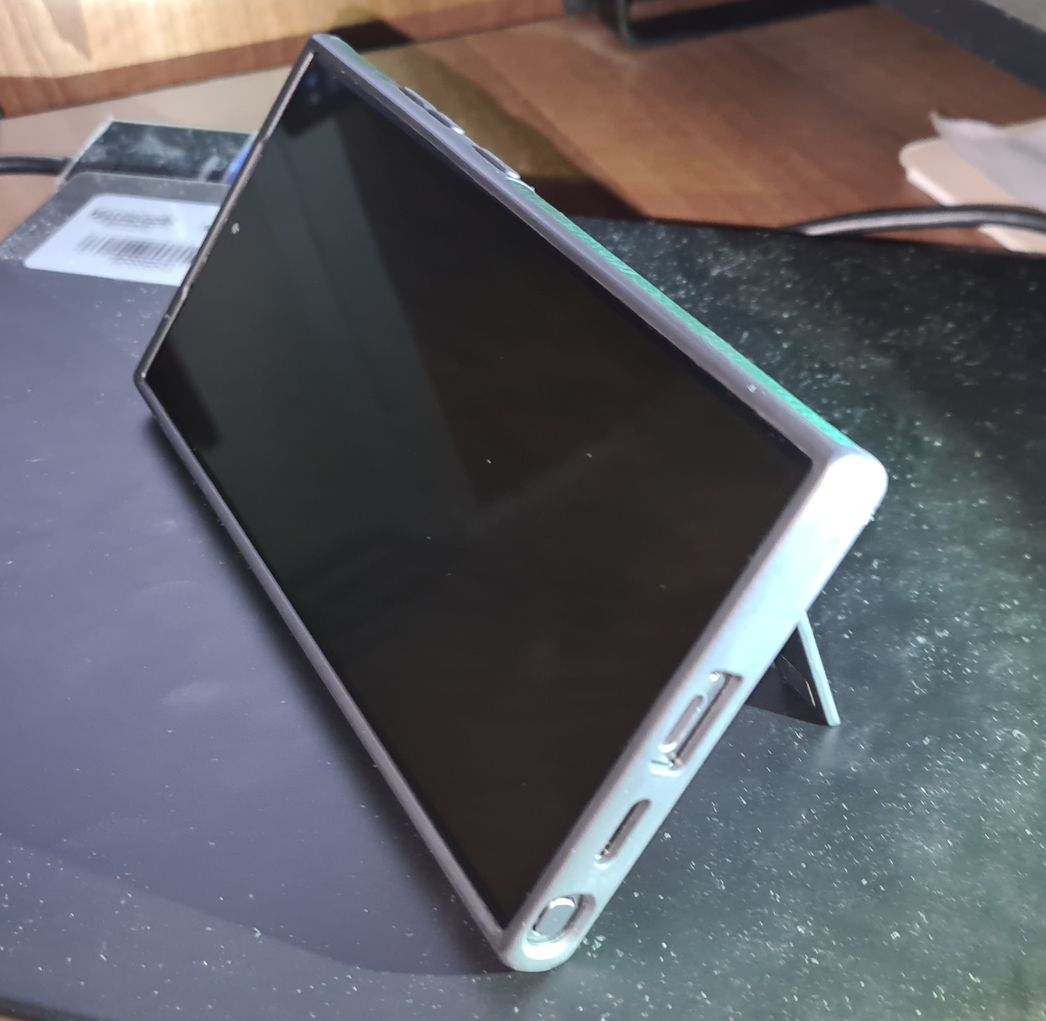 Husa telefon, pentru Samsung Galaxy S24 Ultra, Verde, Piele PU/TPU