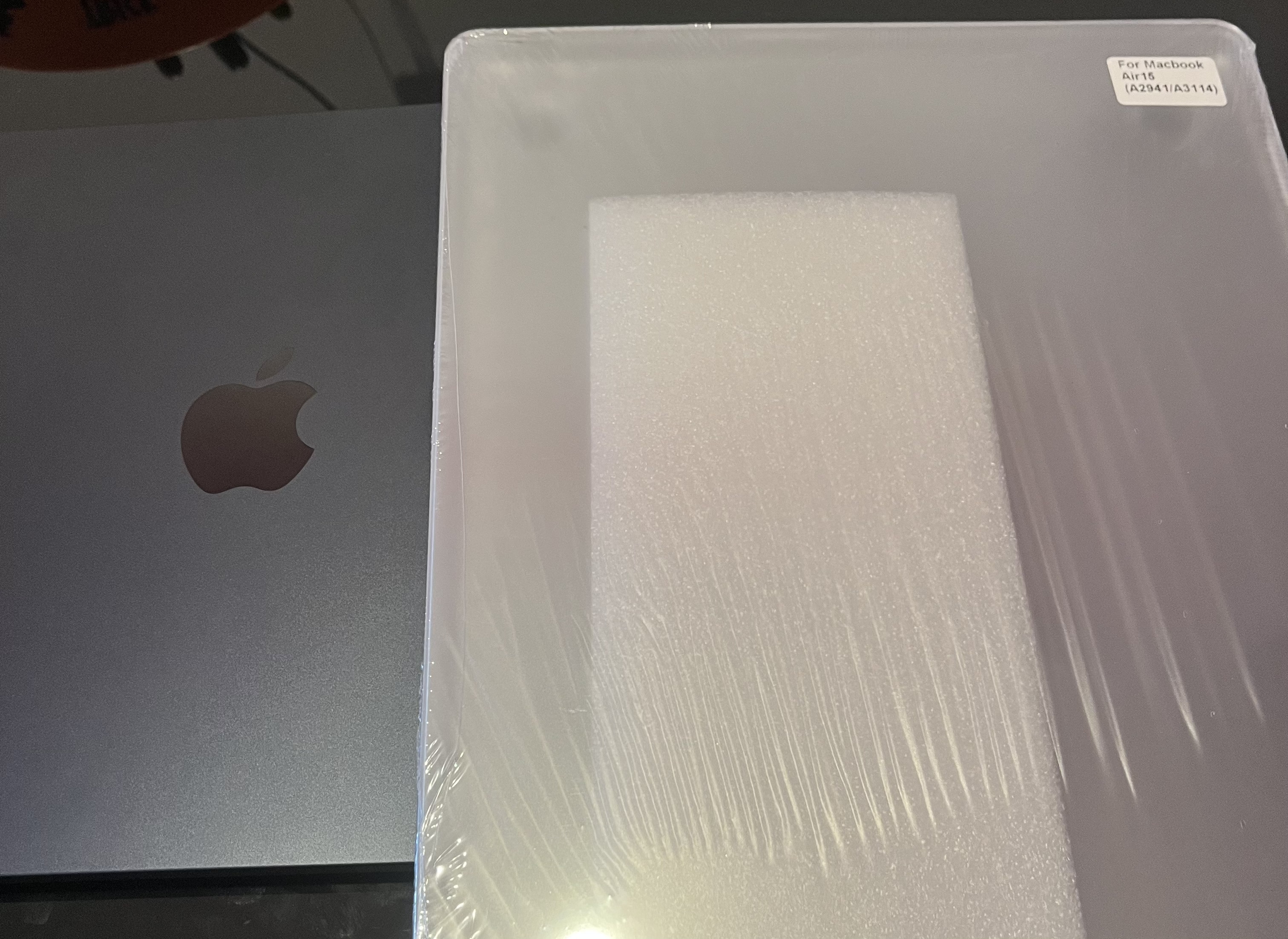 Carcasa pentru MacBook Air 15 2026 - 2023 M5 - M2 Hard Shell Frost transparent mat