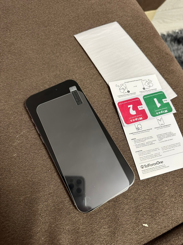 Folie protectie din sticla pentru Apple iPhone 16 Pro Max