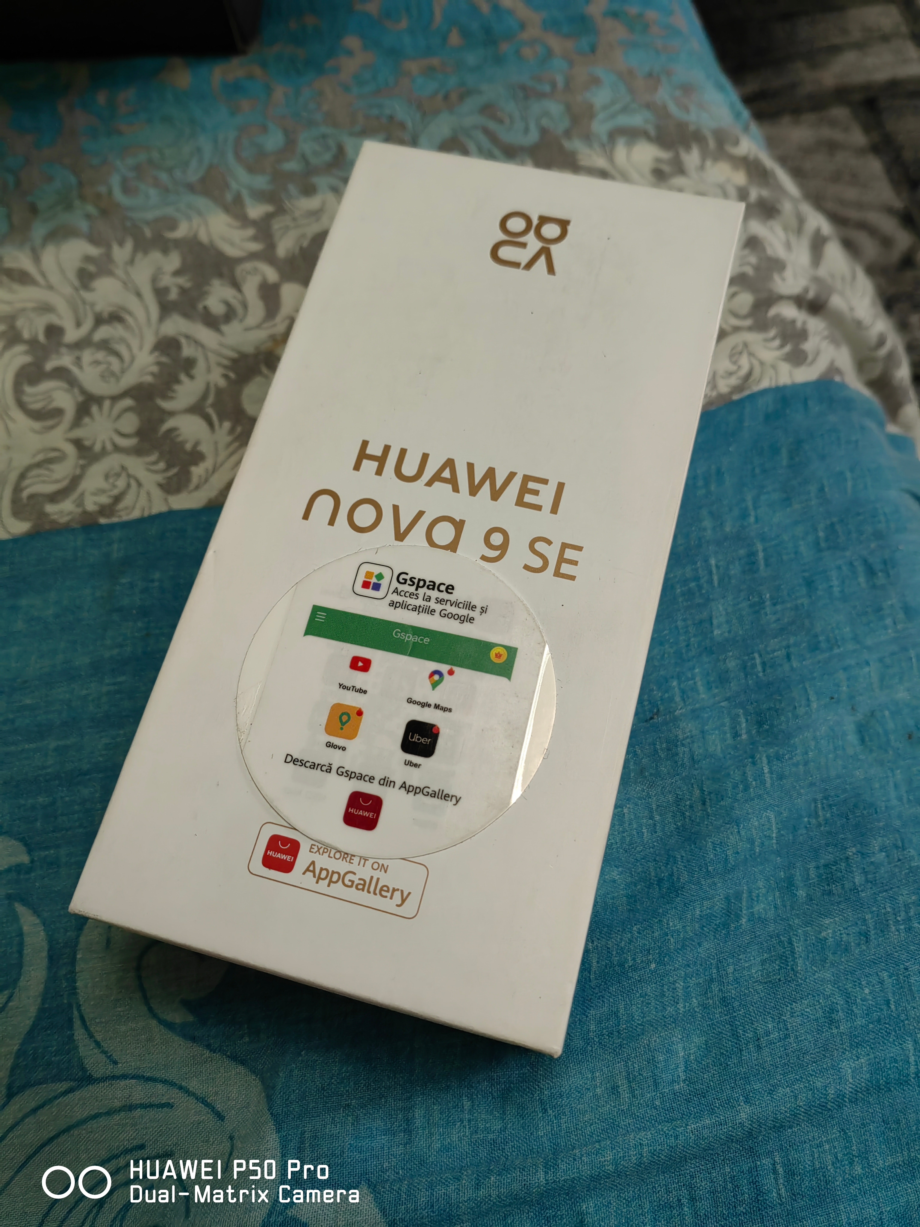RESIGILAT: Telefon Mobil Huawei Nova 9 SE, Dual SIM, 8GB RAM, 128GB, 4G, Pearl White