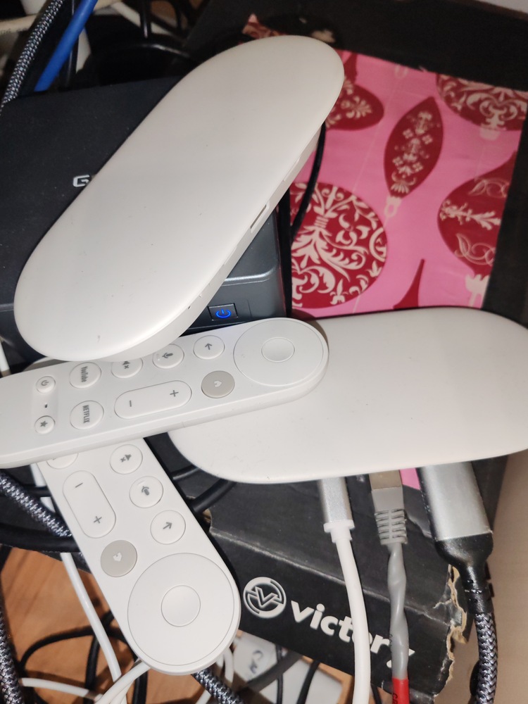 Media Player Google TV Streamer, 4K, Bluetooth, Wi-Fi, Android TV