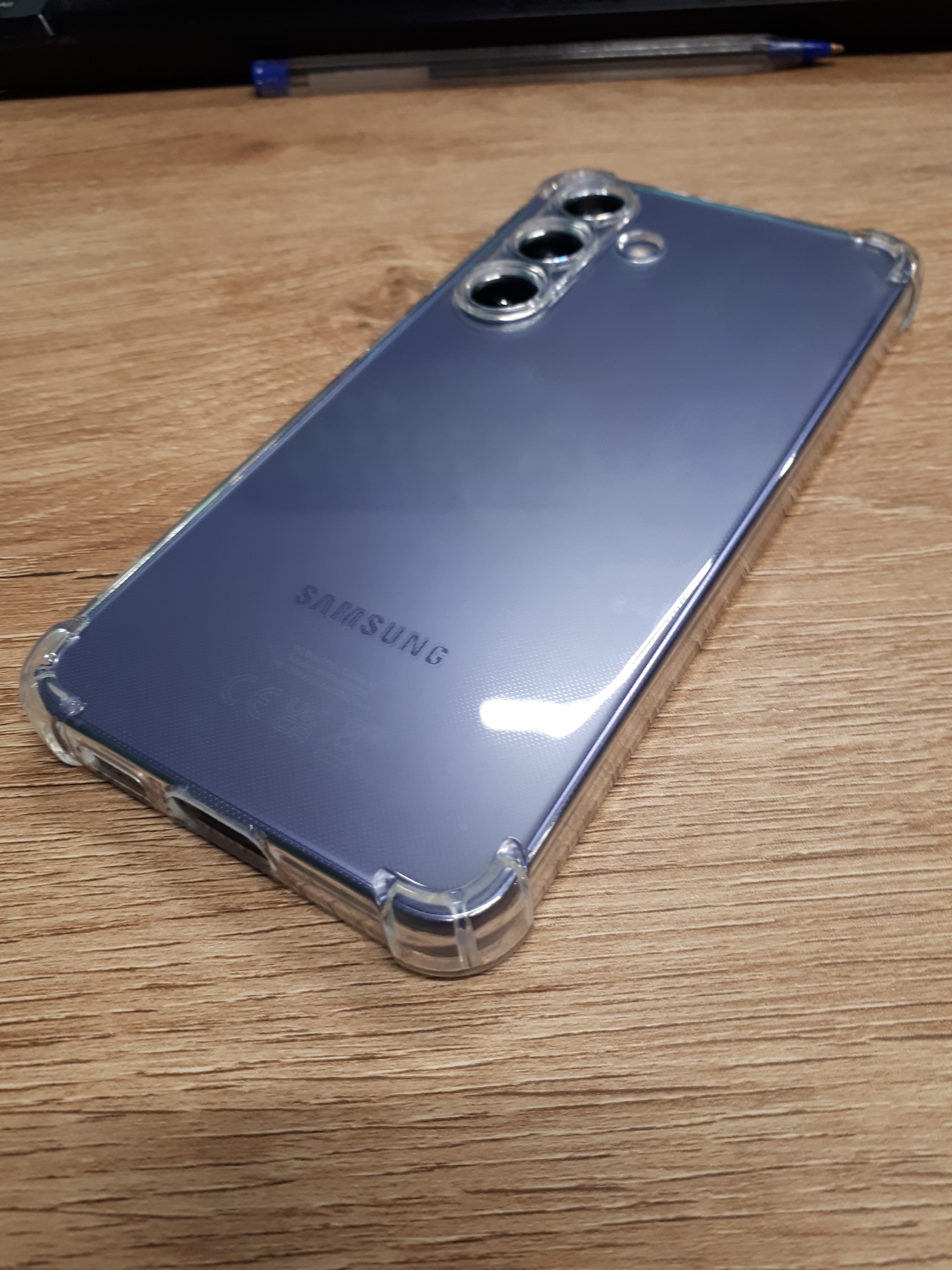 Husa pentru Samsung Galaxy S24, Techsuit Shockproof Clear Silicone, Clear