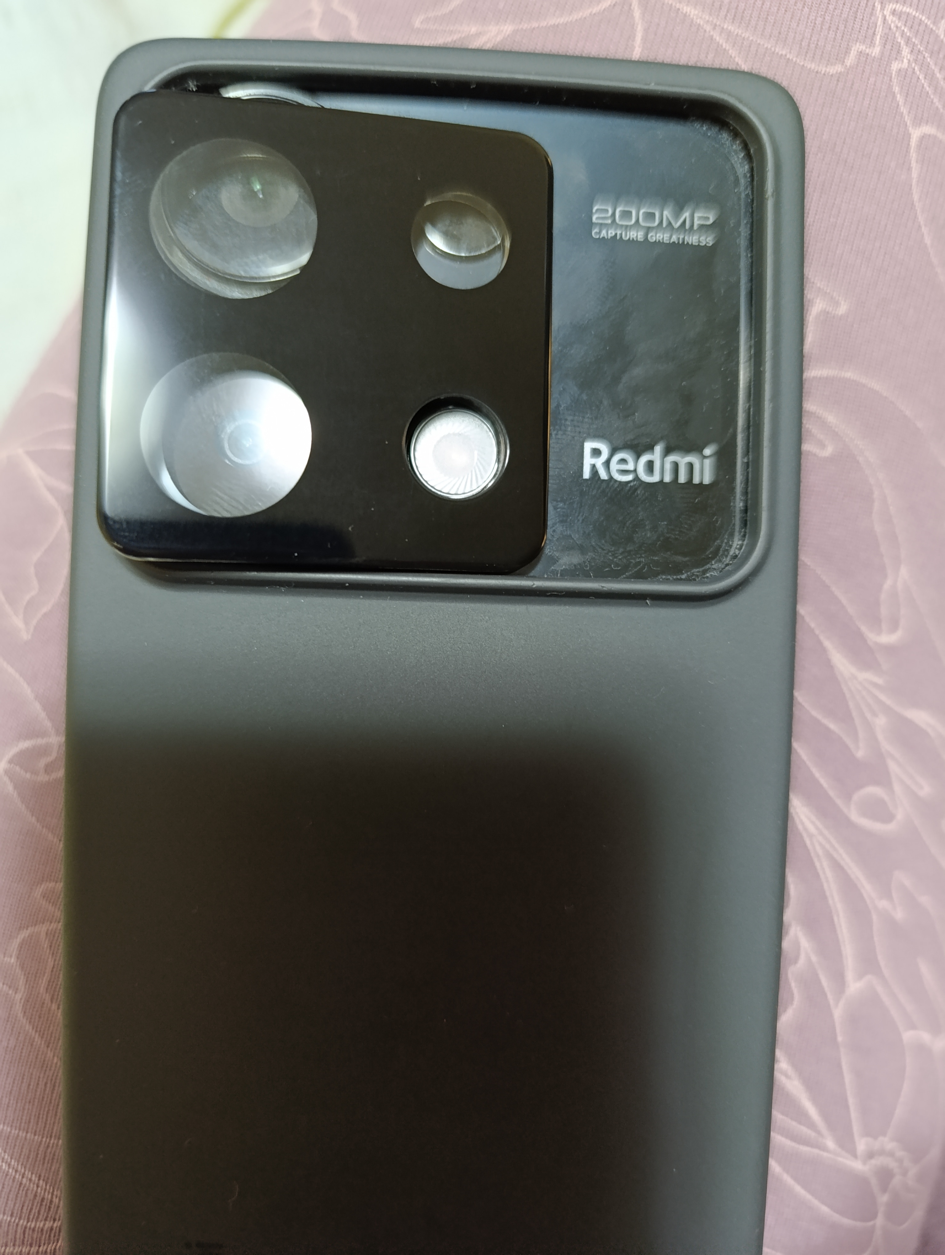Folie Camera pentru Xiaomi Redmi Note 13 Pro 5G - Techsuit Full Camera Glass - Black