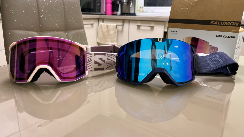 ochelari ski salomon Snowboard Goggles Salomon Ochelari Ski Ochelari Ski Salomon S/View Access,  Unisex, Alb