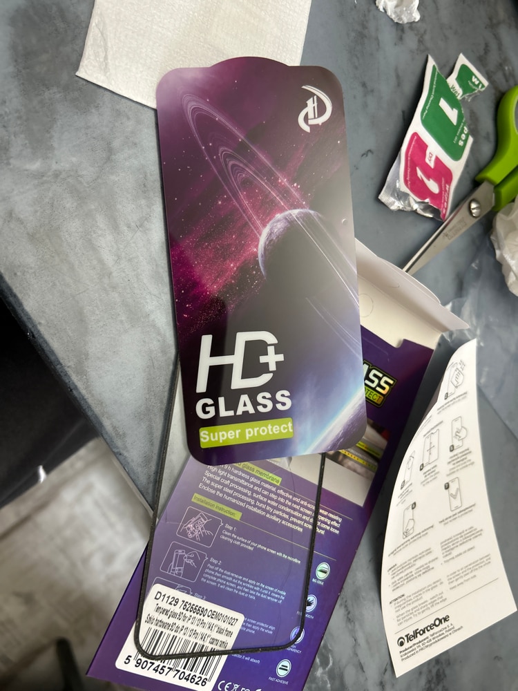 Sticla securizata 9D pentru iPhone 13 / 13 Pro/ 14, Transparent