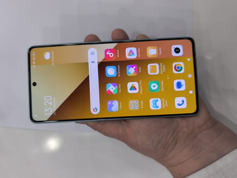 RESIGILAT: Telefon mobil Xiaomi Redmi Note 13, independent de card, SIM dual, 256 GB, 8 GB RAM, 5G, albastru