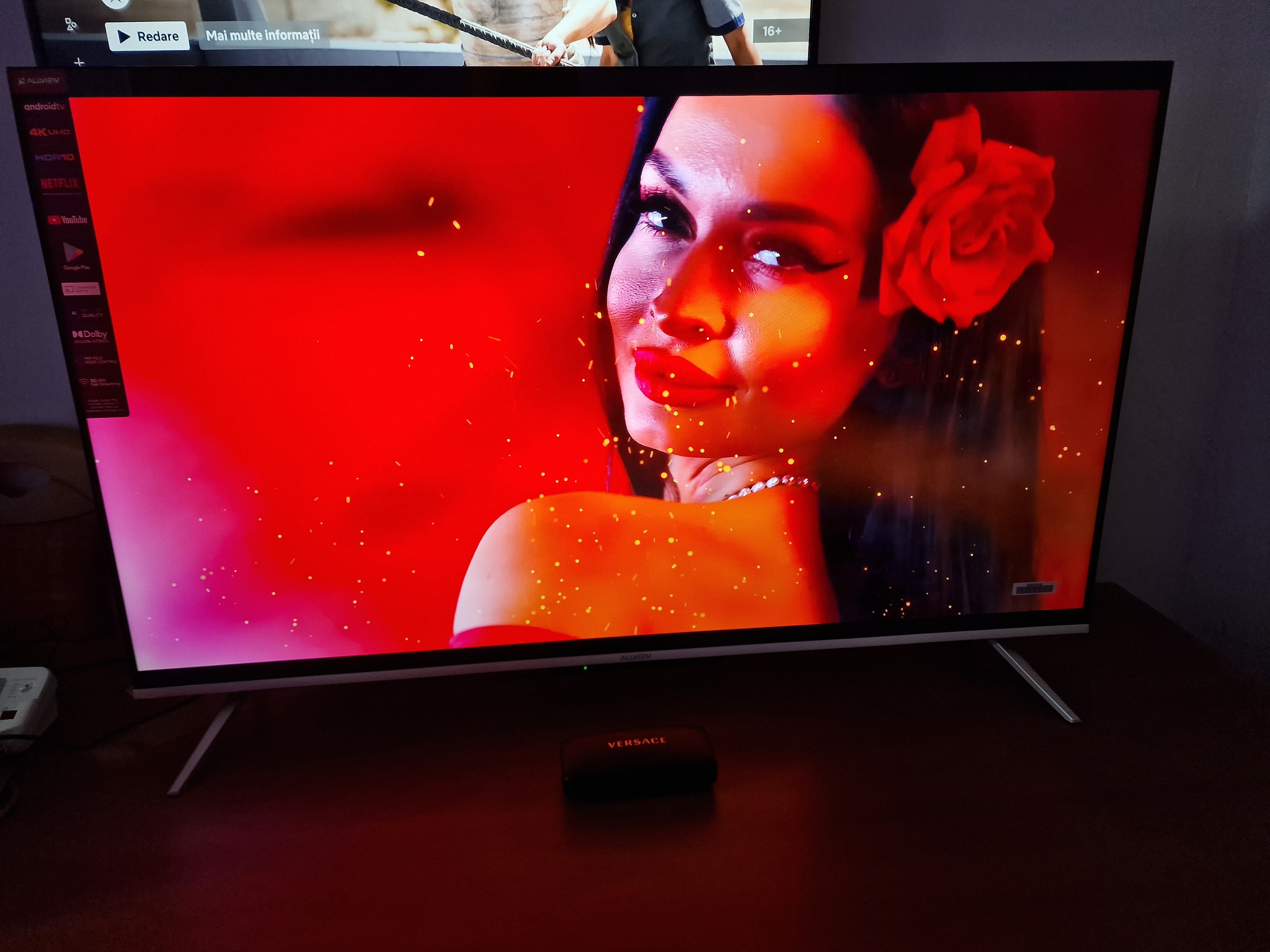 Televizor Allview LED 50ePlay7100-U, 126 cm, Smart Android, 4k Ultra HD, Clasa F