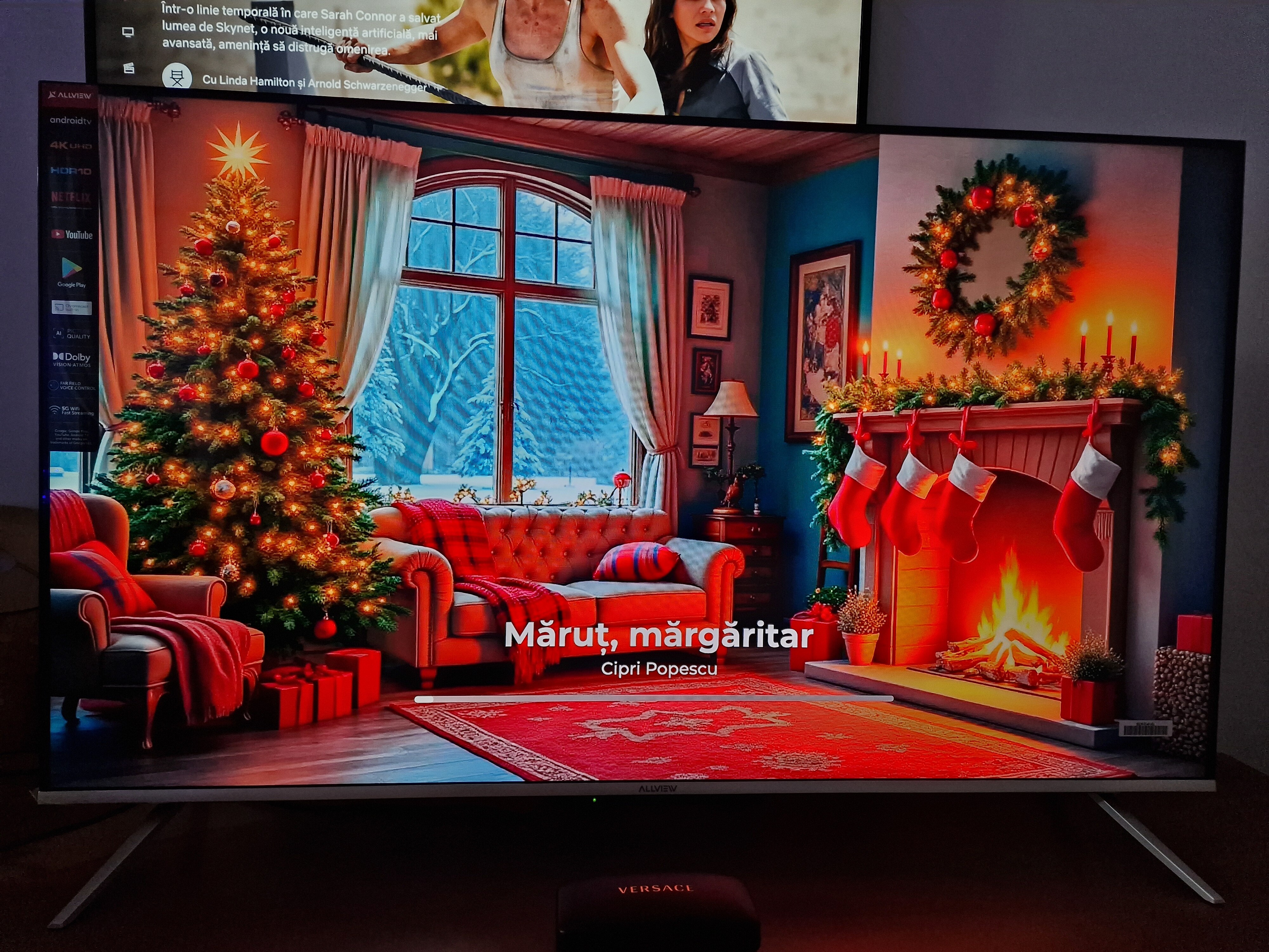 Televizor Allview LED 50ePlay7100-U, 126 cm, Smart Android, 4k Ultra HD, Clasa F