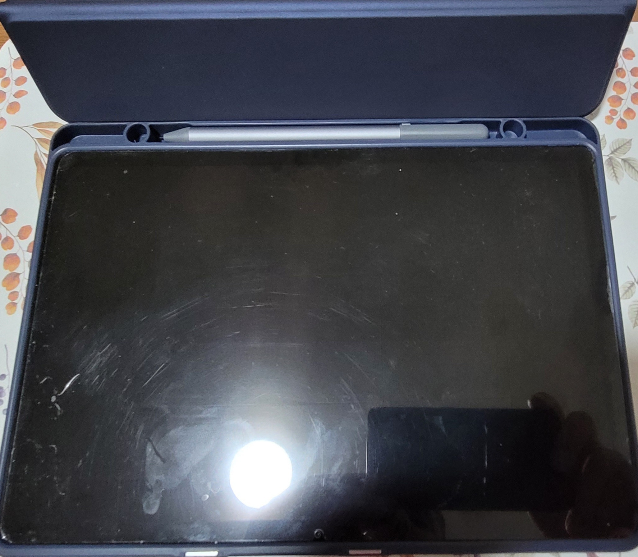 Husa pentru tabletă DDOLI, 11 inch, culoare indigo