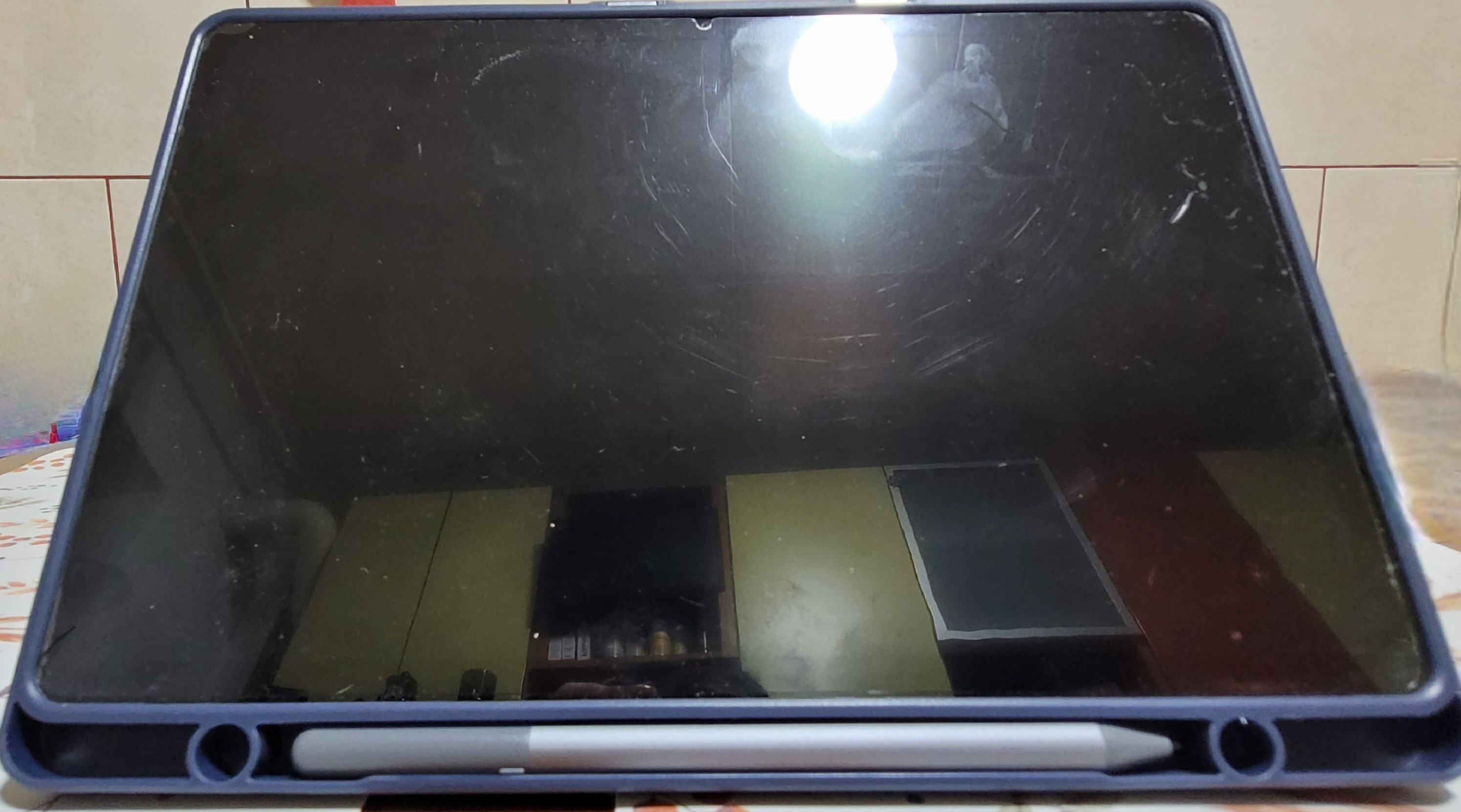 Husa pentru tabletă DDOLI, 11 inch, culoare indigo