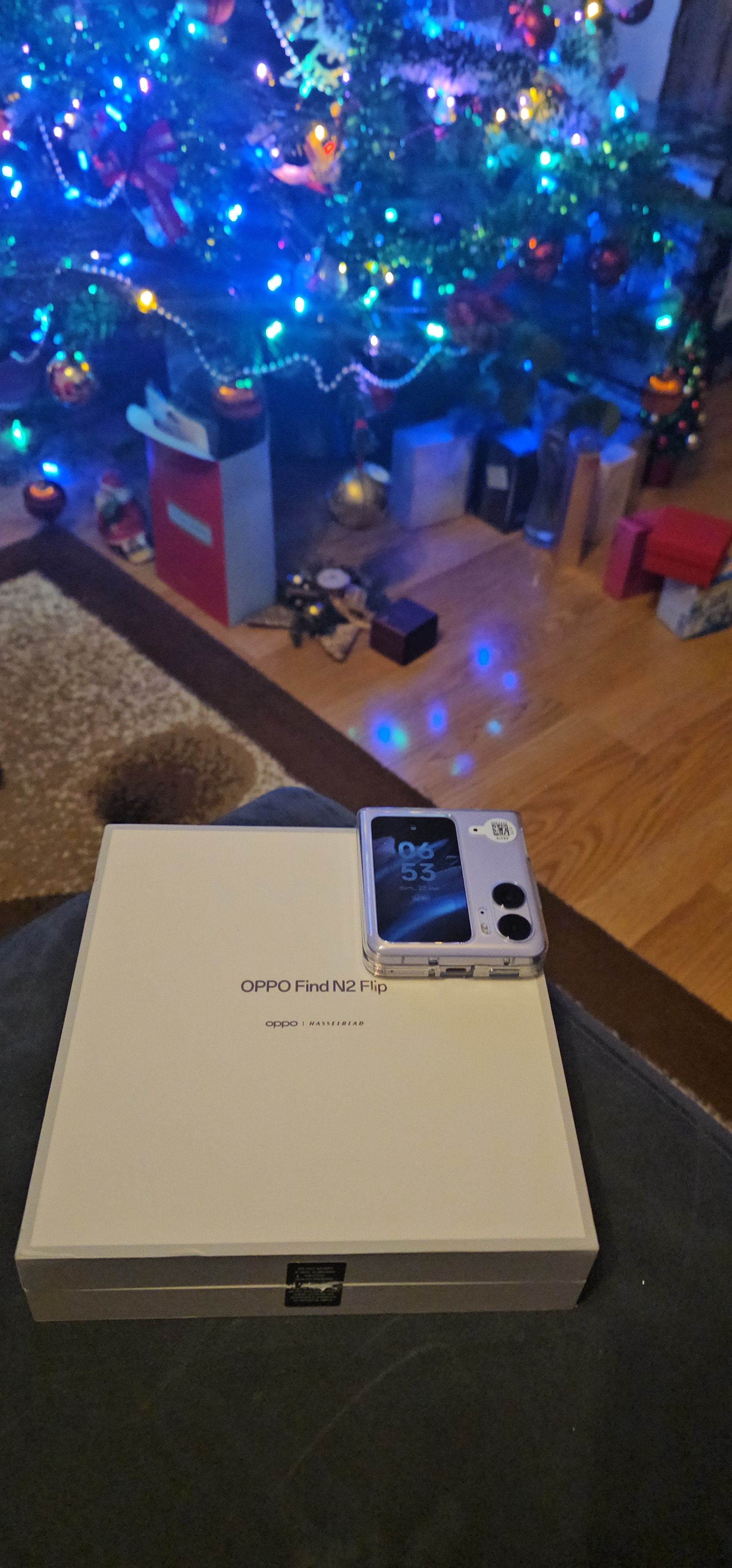 RESIGILAT: Telefon mobil OPPO Find N2 Flip, Dual SIM, 256GB, 8GB RAM, 5G, Moonlit Purple