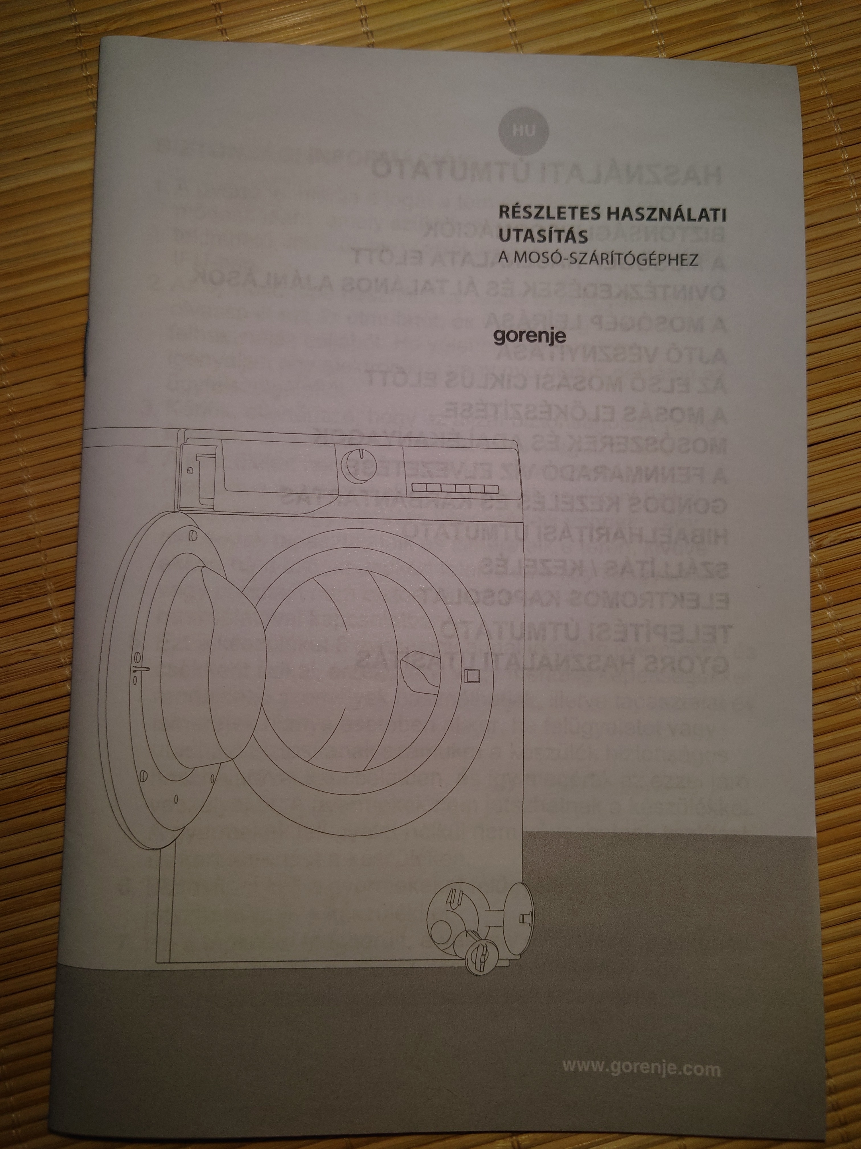 Gorenje WD2A854ADS Masina de spalat si uscator, clasa energetica A+D, 8 kg/5 kg, 1400 rpm, Alb