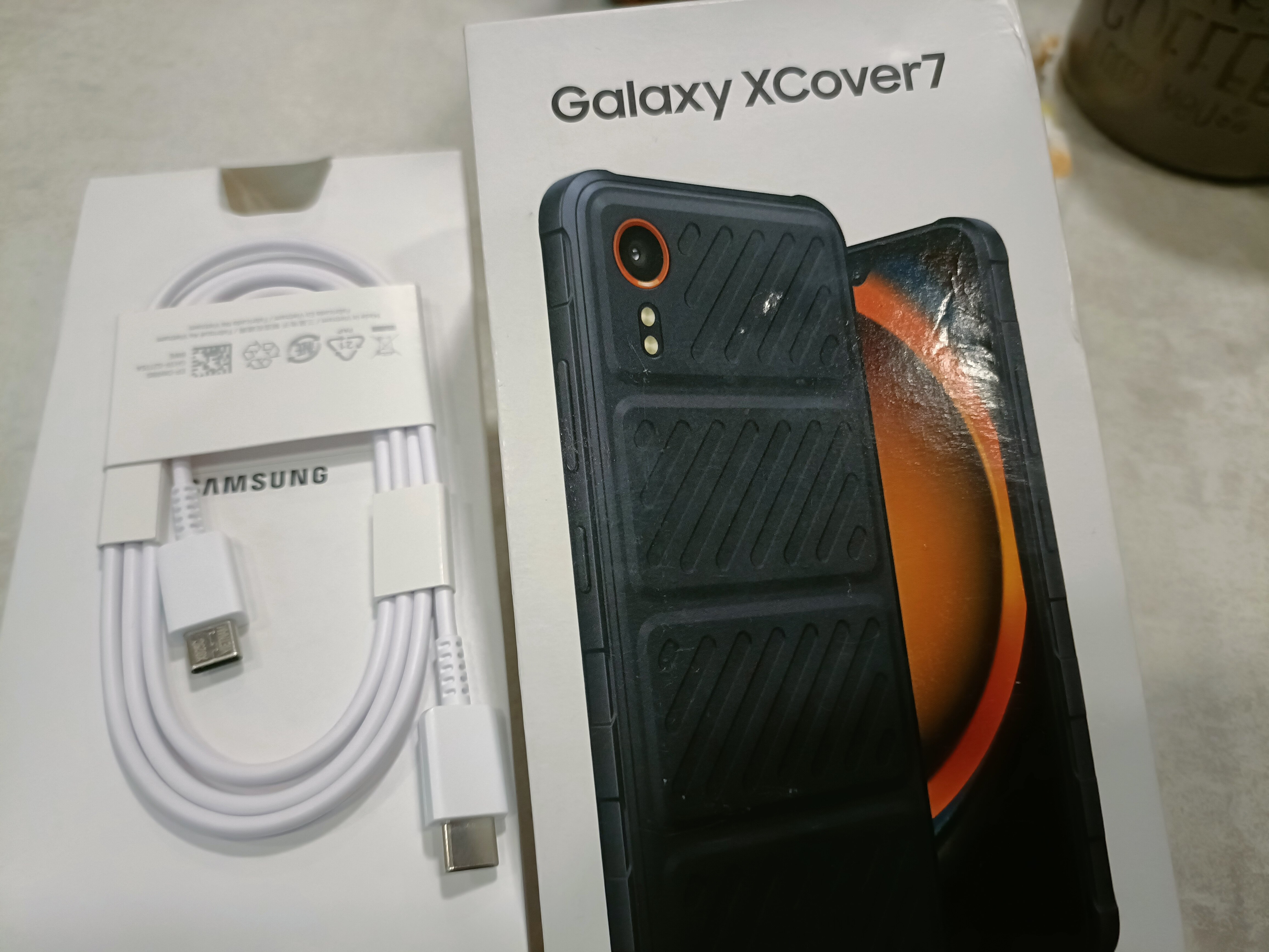 Telefon mobil Samsung Galaxy XCover 7, Enterprise Edition, Dual SIM, 6GB RAM, 128GB, 5G, Black