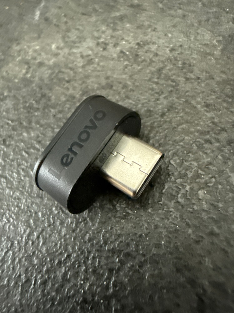 Lenovo 540 Mouse Wireless Compatto - Ricevitore USB-C - Colore Storm Grey - Ambidestro - GY51D20867 - 2