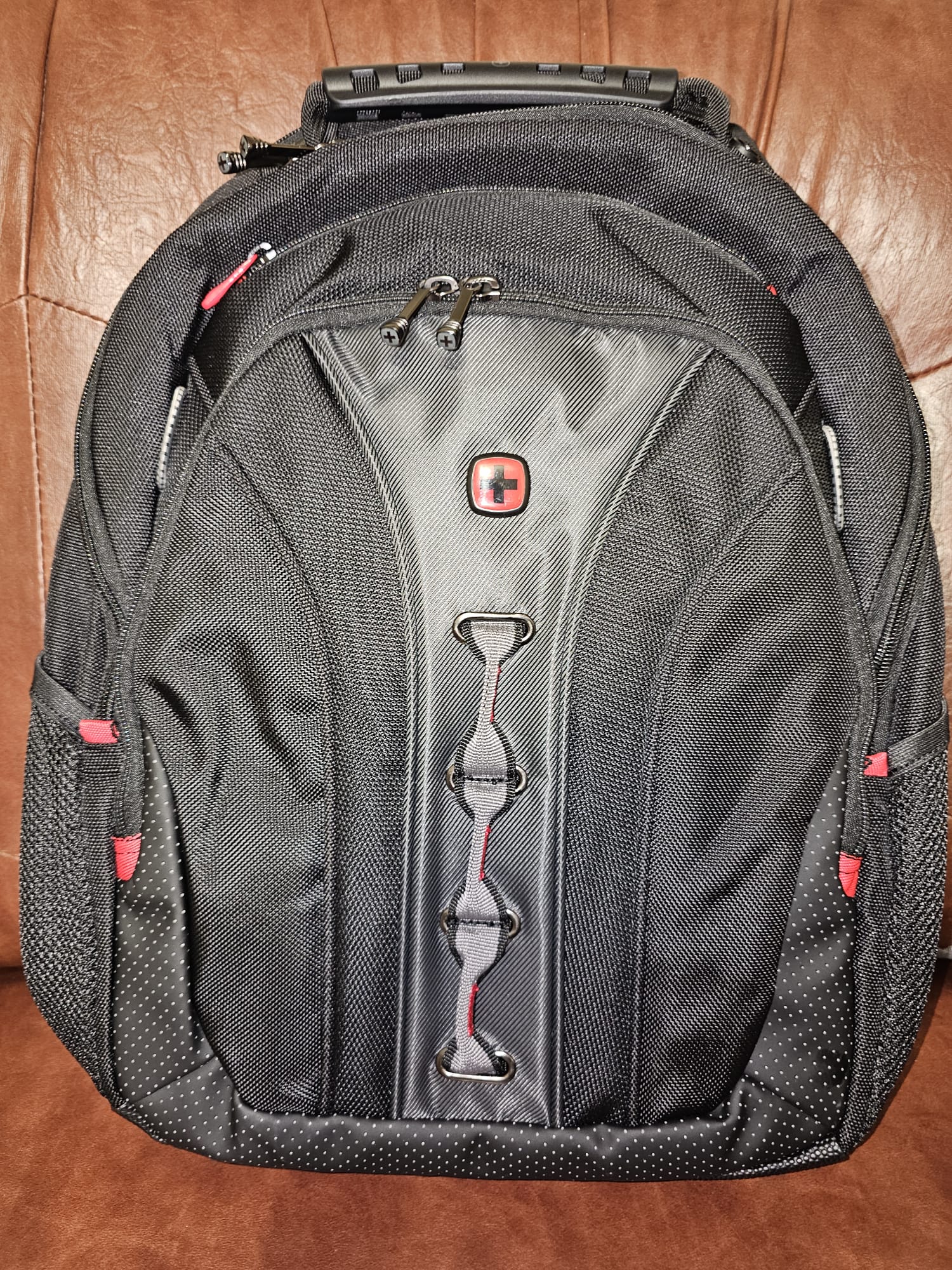 Rucsac laptop Wenger Carbon, 17" MacBook Pro, Negru